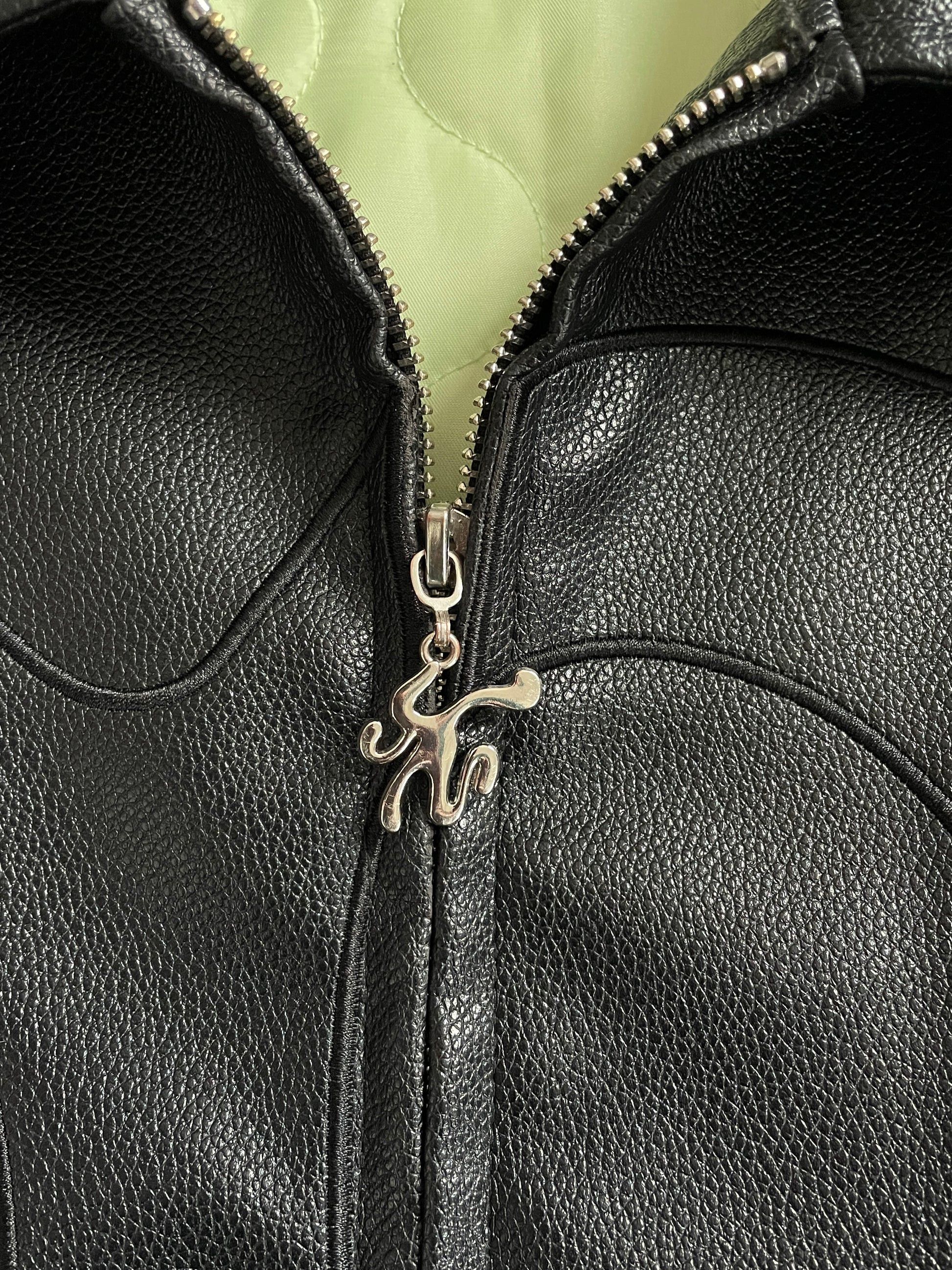 Other ARYES Leather Jacket Size US L / EU 52-54 / 3 - 4 Thumbnail