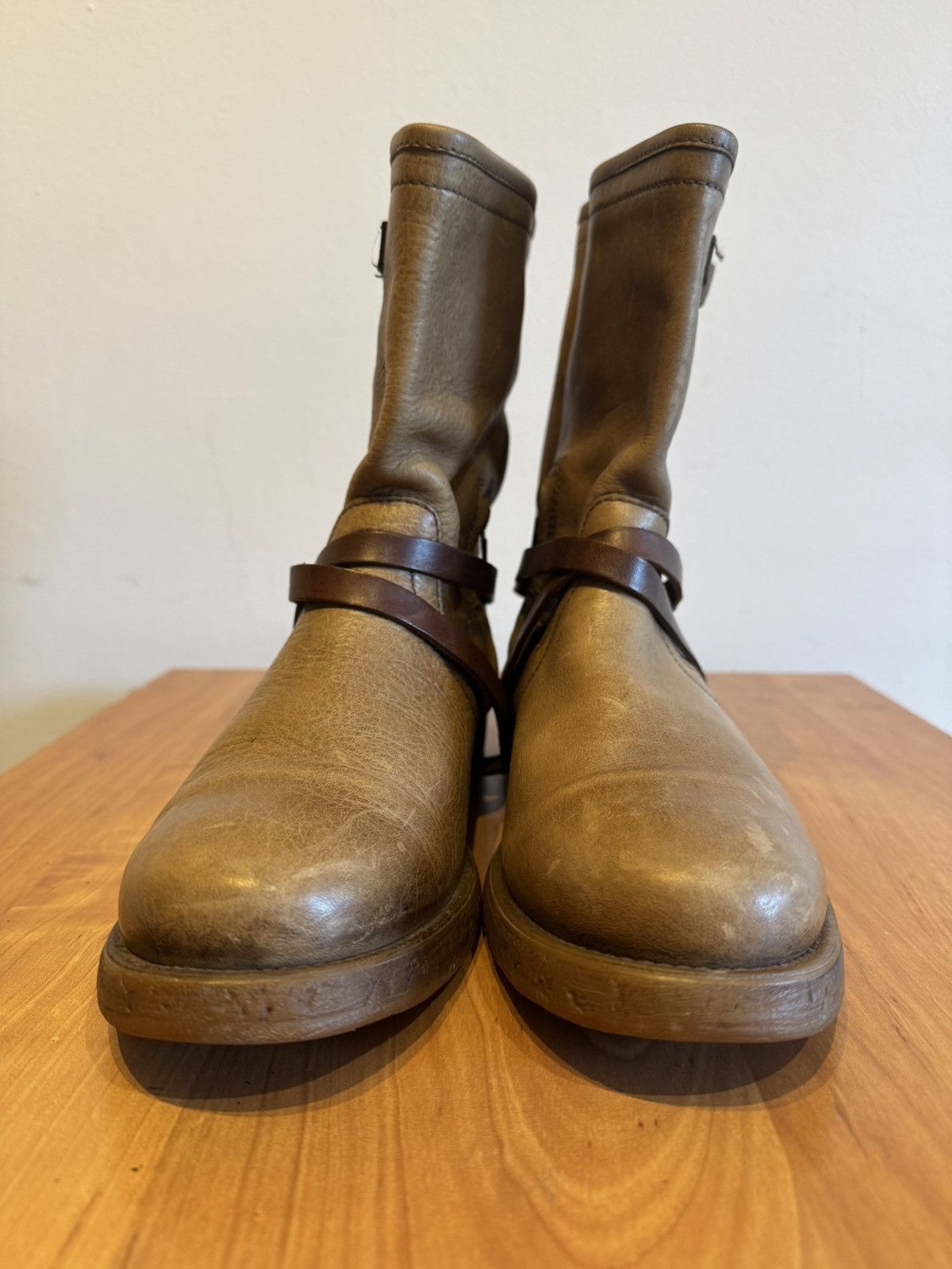 Dirk Bikkembergs Mens Dirk Bikkembergs lace strap boots lace thru Size US 6.5 / EU 39-40 - 8 Thumbnail