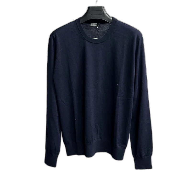 Dior Dior Navy Cashmere Blend Sweater Knitted Jumper Size US M / EU 48-50 / 2 - 1 Thumbnail