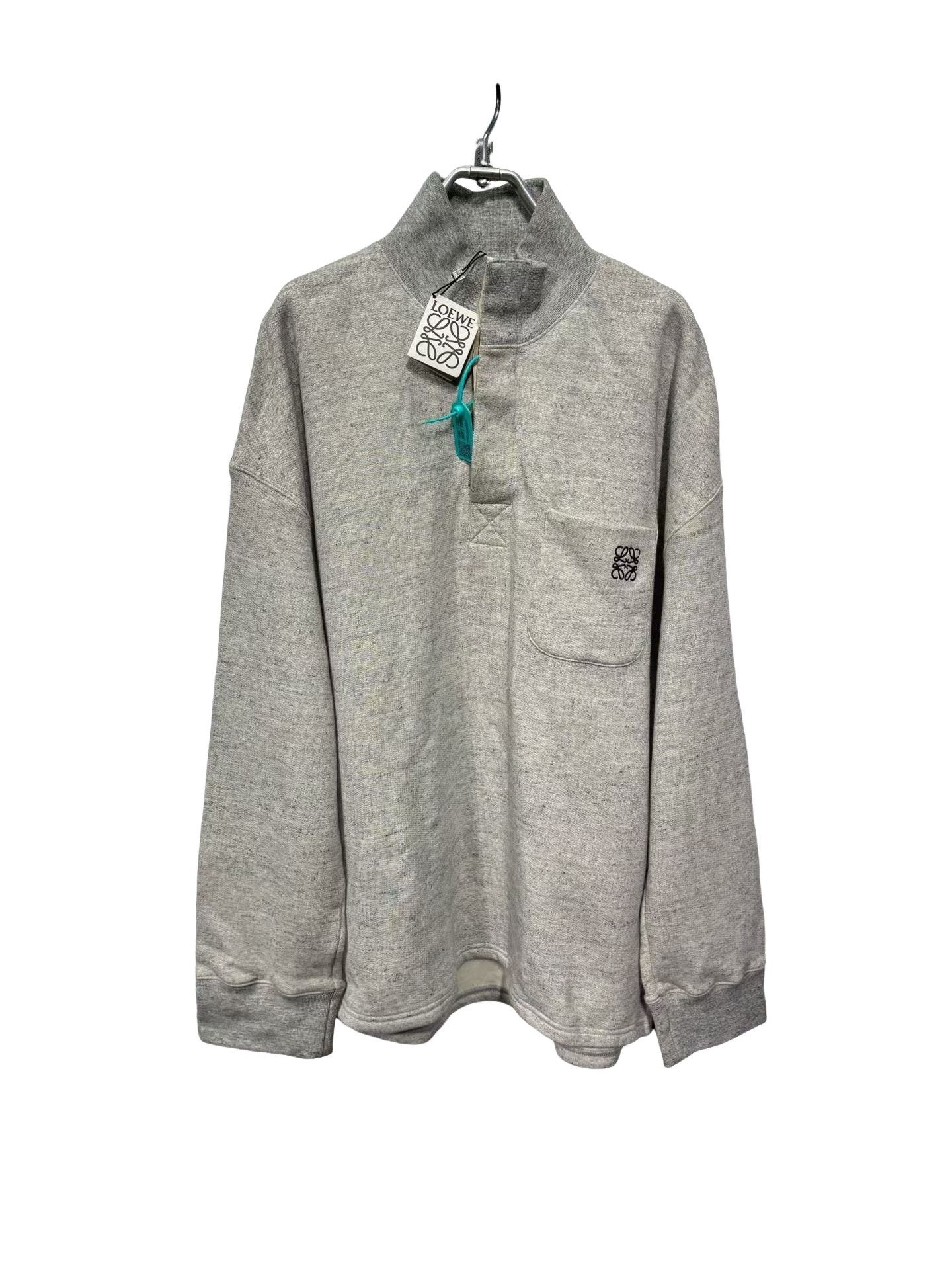 Loewe Loewe Embroidered Logo Polo Sweatshirt M Size US M / EU 48-50 / 2 - 1 Thumbnail