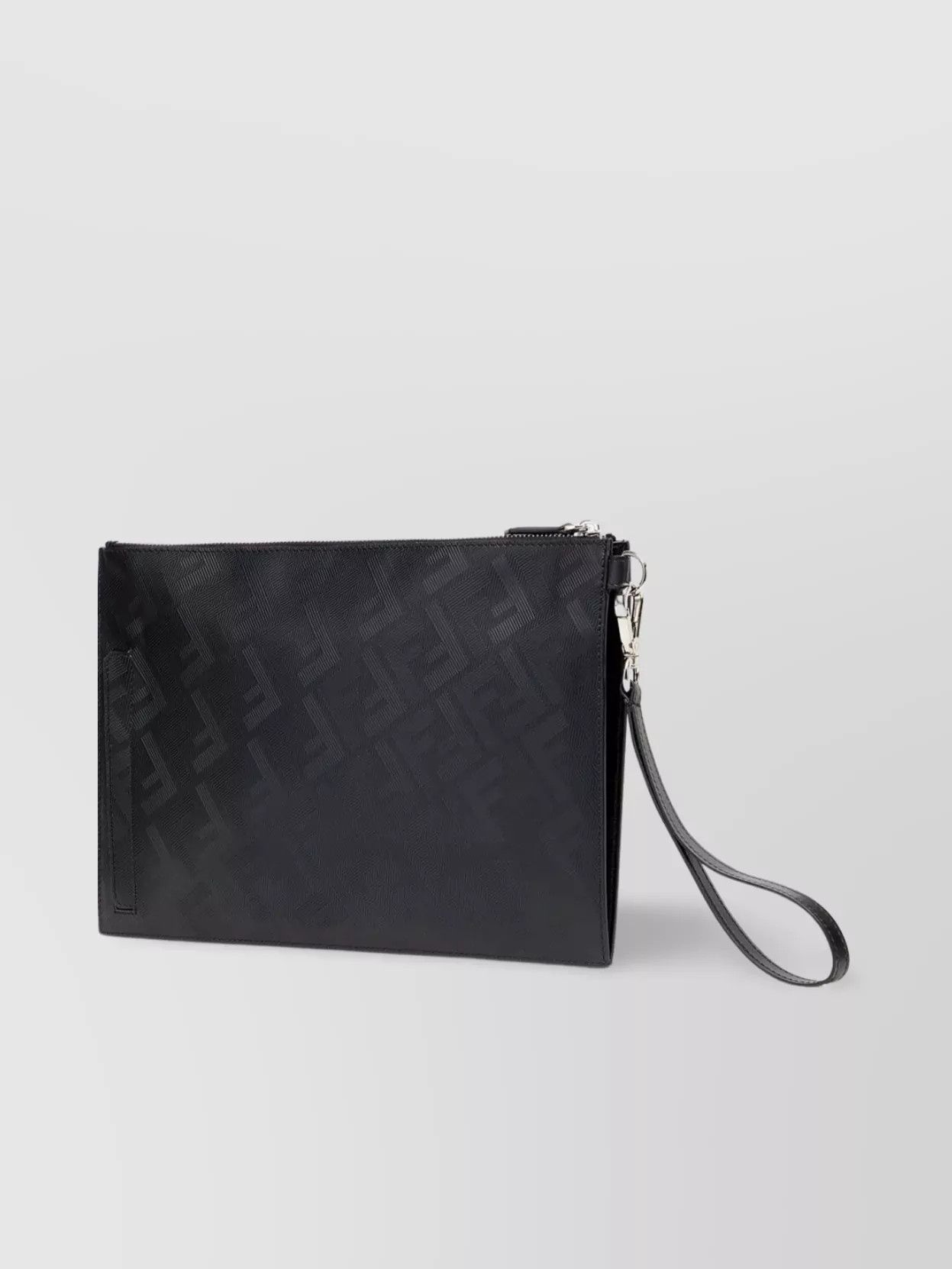 Fendi o1mtch0225 Flat Pouch in Black Size ONE SIZE - 2 Thumbnail
