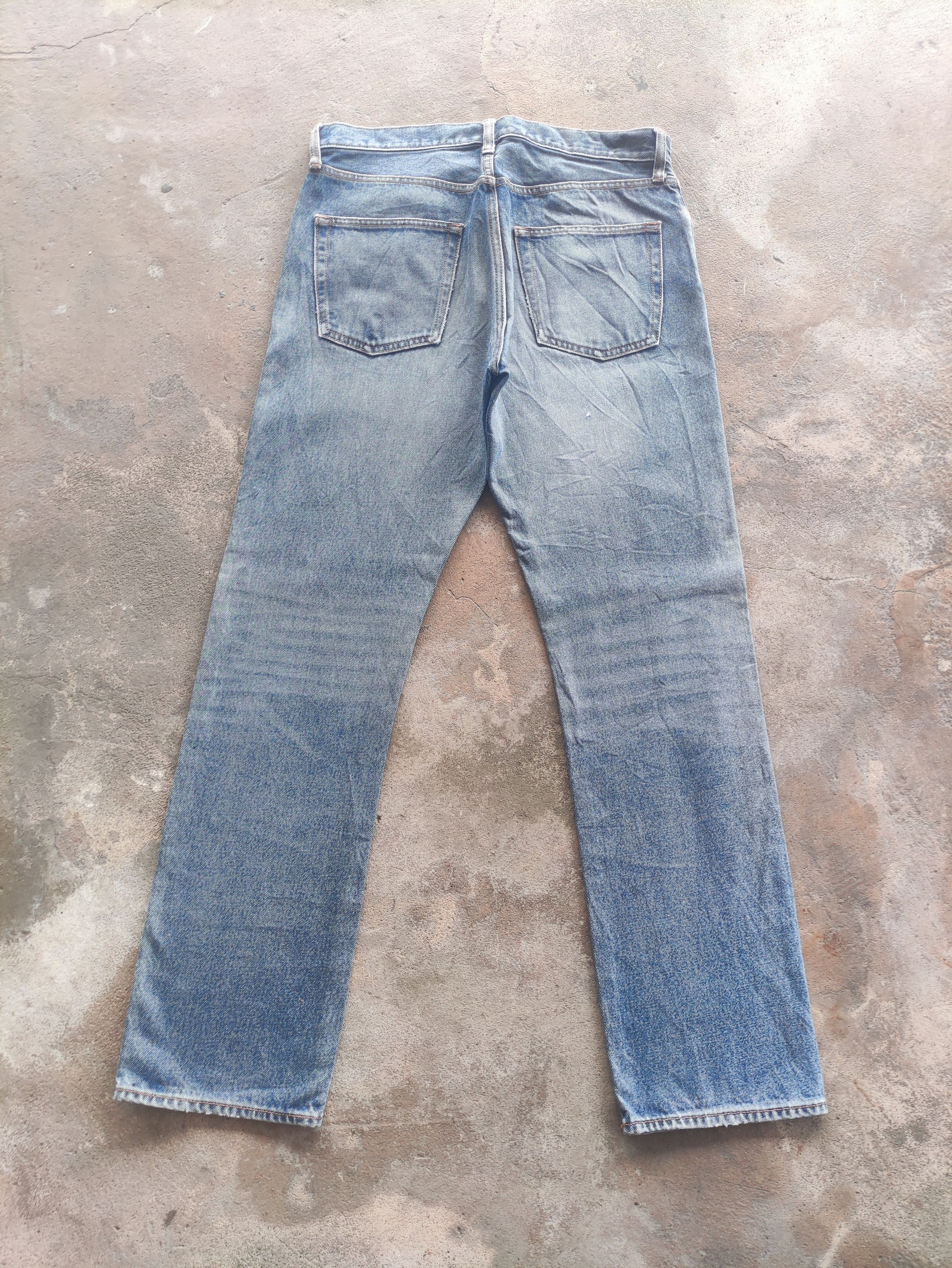 Japanese Brand × Jean W34💥 Vintage Japanese Distressed Denim Faded Pants Jeans Size US 34 / EU 50 - 8 Thumbnail