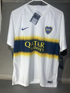 Qatar Airways Soccer Jersey Barza One Size Short Sleeves Barcelona