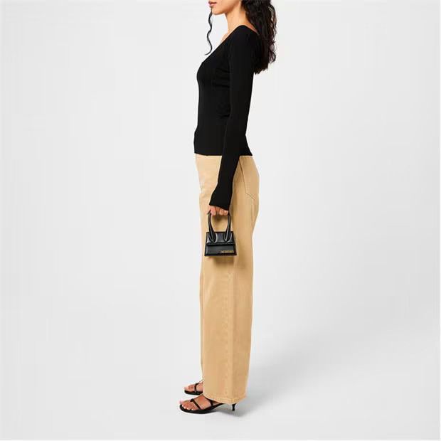 Jacquemus o1g2r1mq1024 Heeled Sandals in Black Size US 8 / IT 38 - 6 Thumbnail