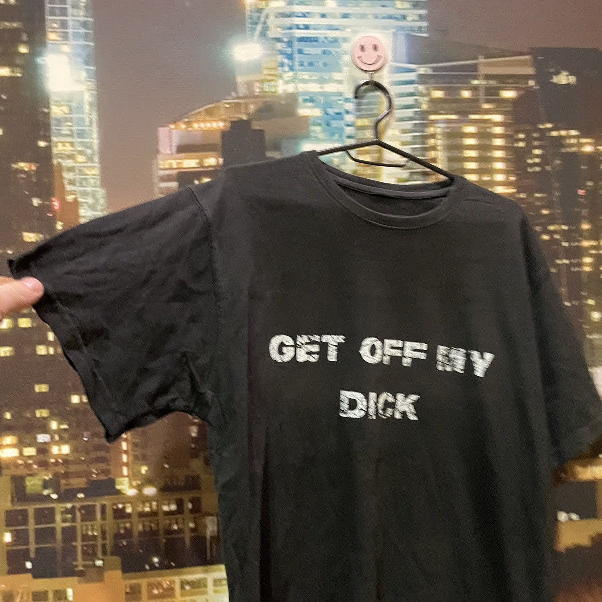 Japanese Brand OPIUM HUMOR GET OFF MY DICK PENIS SEX PORNSTAR KANYE WEST Size US M / EU 48-50 / 2 - 4 Thumbnail