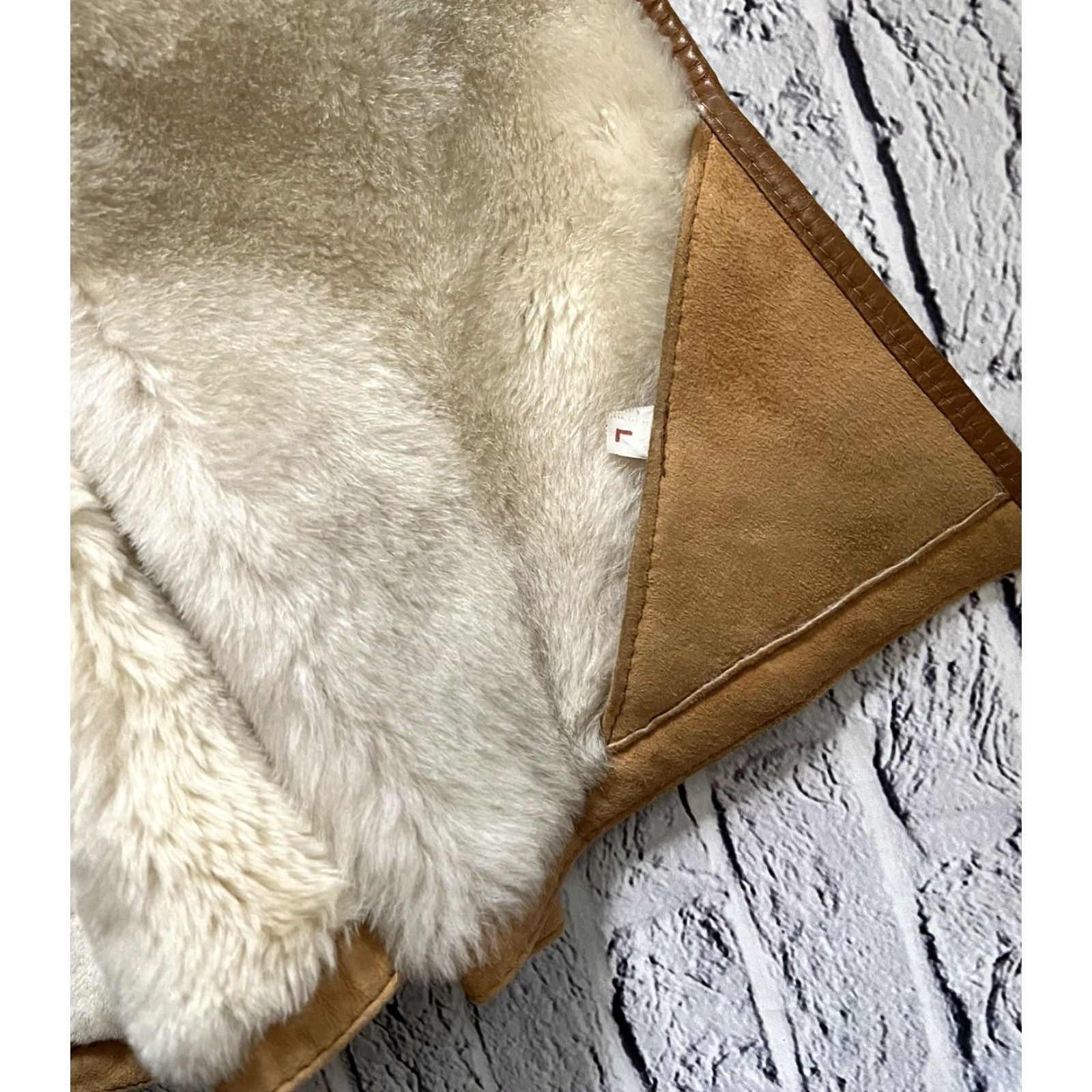 Vintage VINTAGE Beige Suede Trench Coat Belted Women’s Long Coat - L - Bohemian, Classic, Cowboy, Hippie, Vintage Style - Casual Outdoor Size L / US 10 / IT 46 - 6 Thumbnail