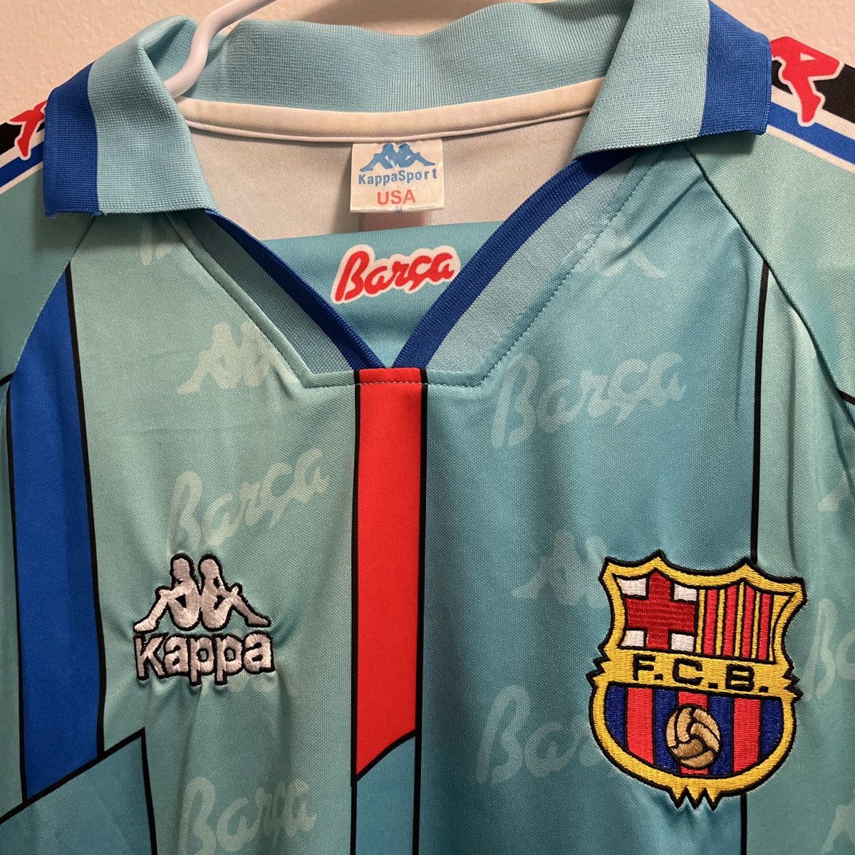 Kappa Barcelona Jersey Size US M / EU 48-50 / 2 - 3 Thumbnail