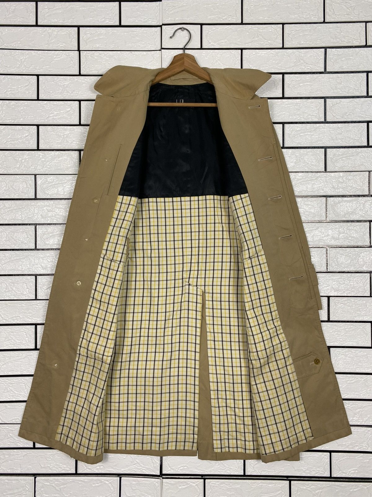 Vintage 🔥VINTAGE FLY LONG JACKET DUNHILL LONDON MADE IN ENGLAND Size US M / EU 48-50 / 2 - 15 Thumbnail