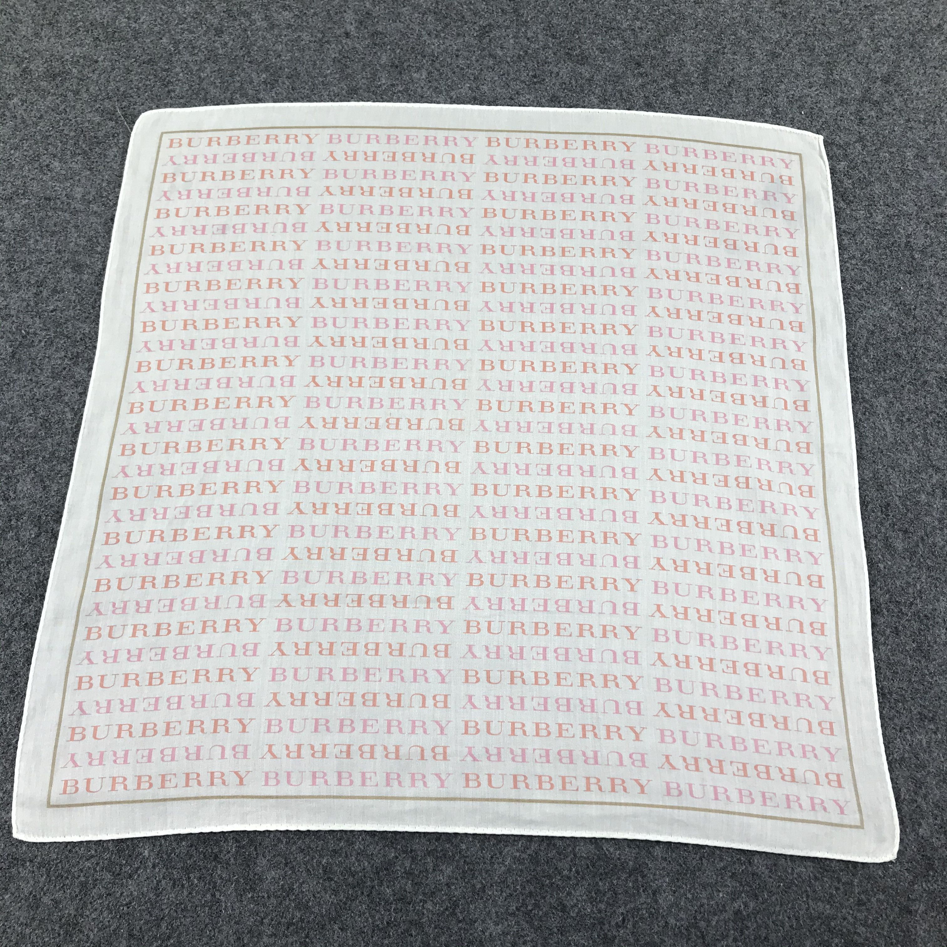 Burberry Burberry Handkerchief Neckerchief Bandana H338 Size ONE SIZE - 1 Thumbnail