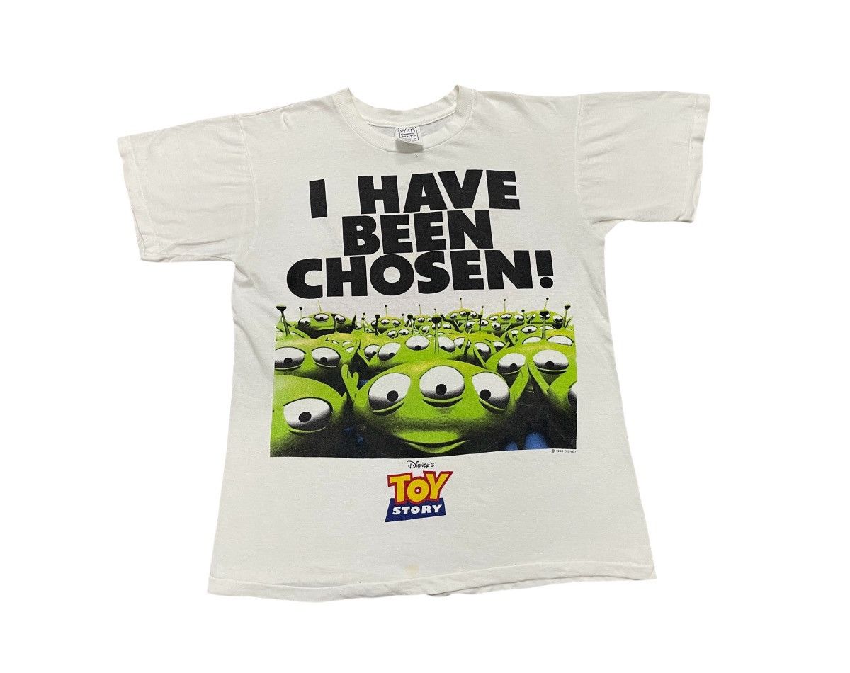 Disney VINTAGE 1995 TOY STORY ALLIEN “I HAVE BEEN CHOSEN” Size US L / EU 52-54 / 3 - 2 Thumbnail