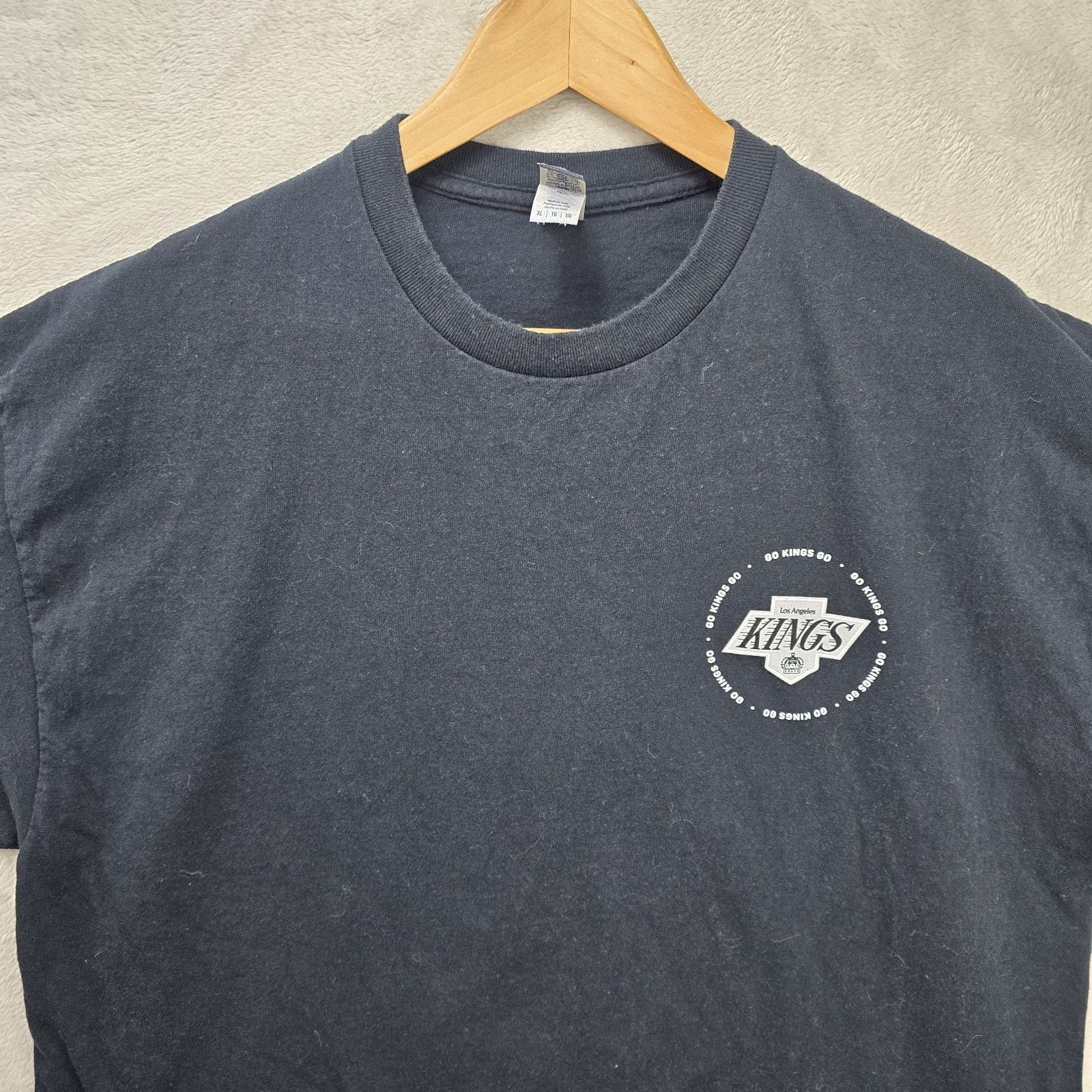 Gildan LA Kings Day Of The Dead Dia De Los Muertos Skull Shirt XL Size US XL / EU 56 / 4 - 3 Thumbnail