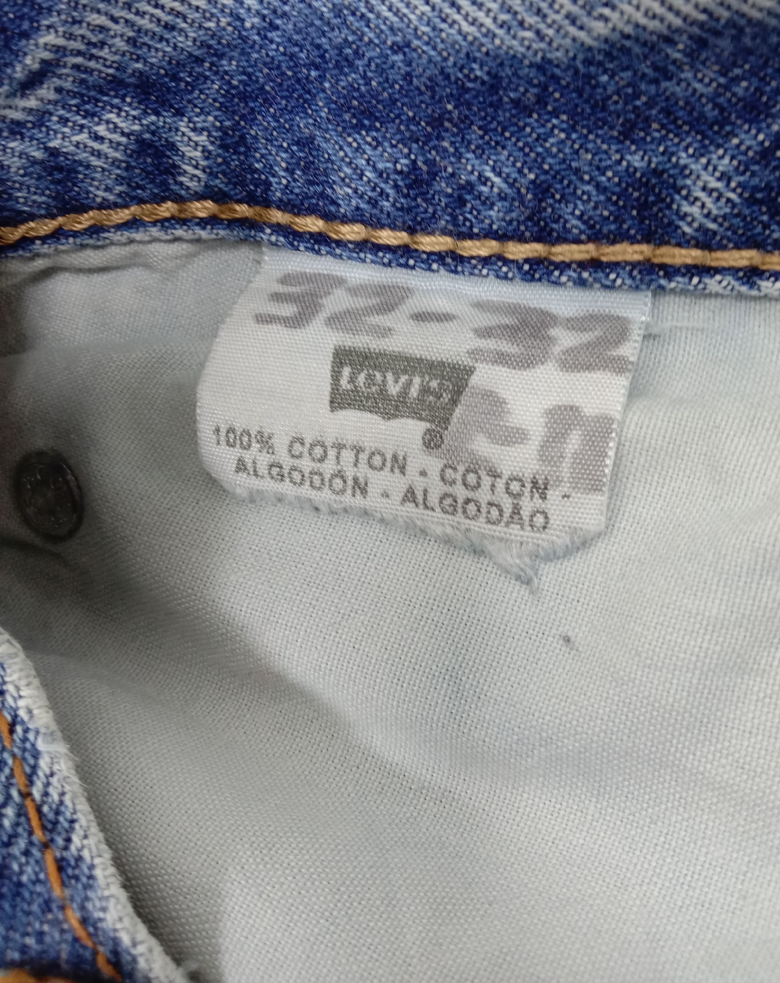 Levi's Vintage Levi’s 505 Ripped Jeans Distressed Denim Size US 33 - 11 Thumbnail