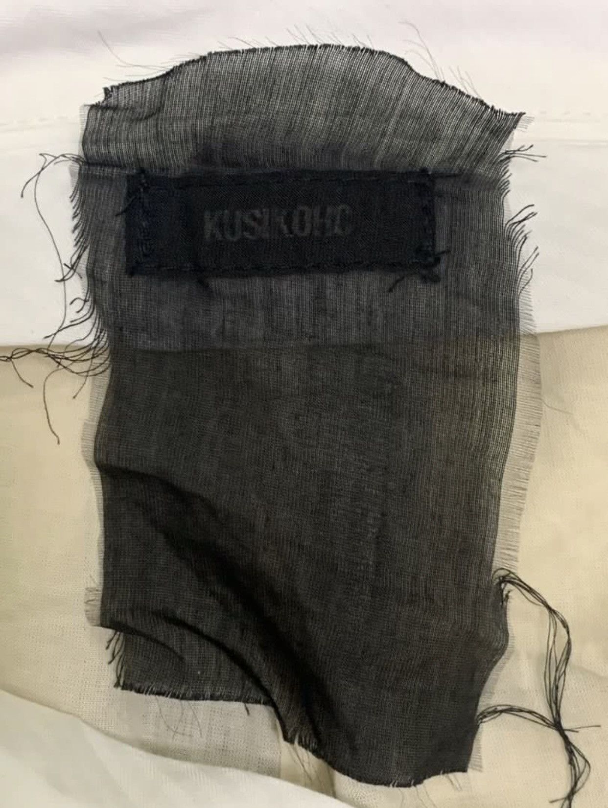 Kusikohc KUSIKOHC ORIGAMI FLOWER - FLARED PANTS Size US 30 / EU 46 - 7 Thumbnail