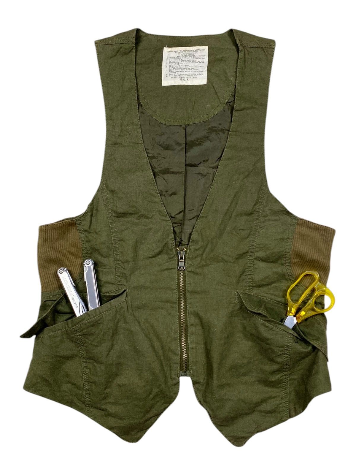 トップス GOA bono vest jacket If Six Was Nine × Japanese Brand × Le Grande Bleu (L.G.B.