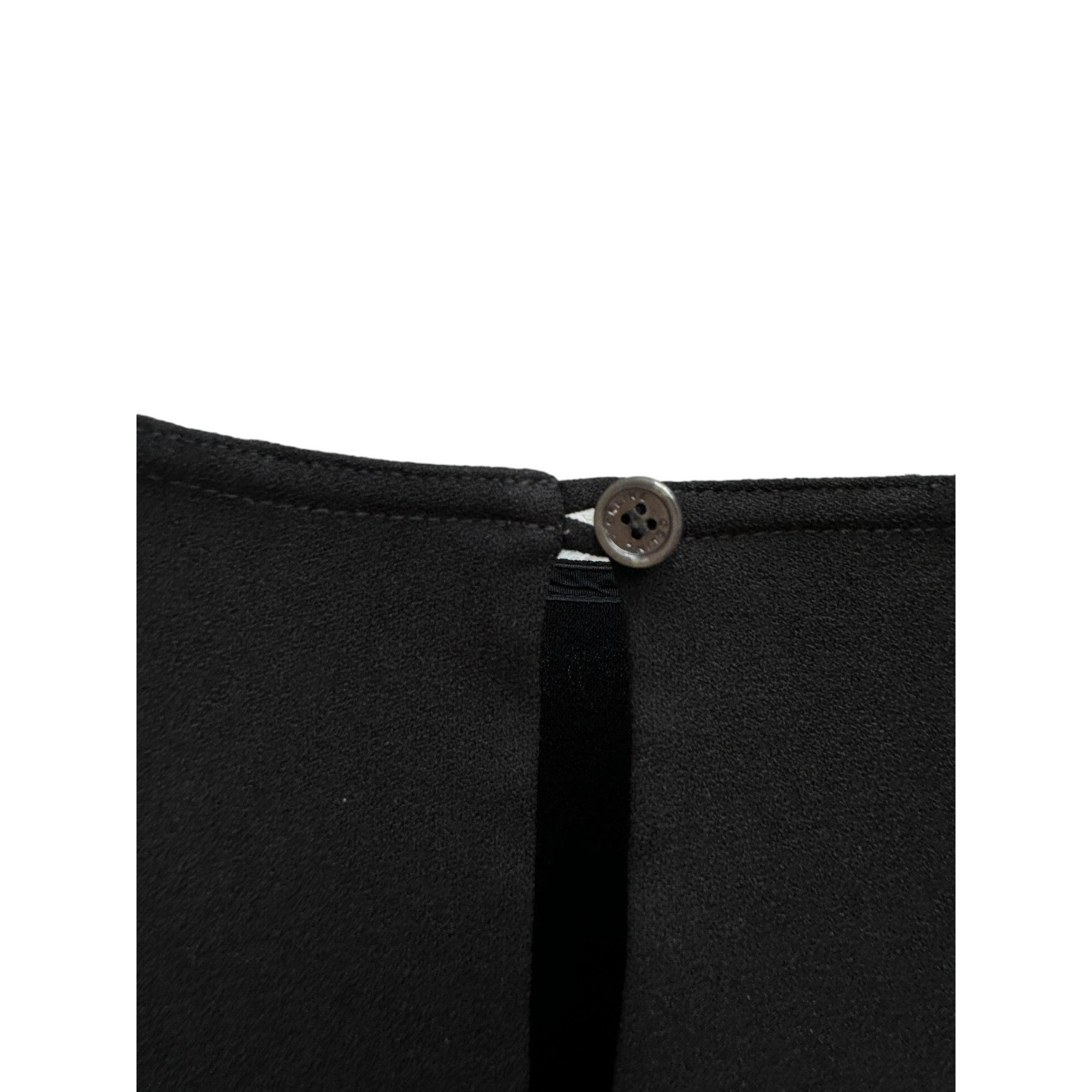 Celine Phoebe Philo Black Blouse Top Size S / US 4 / IT 40 - 5 Thumbnail