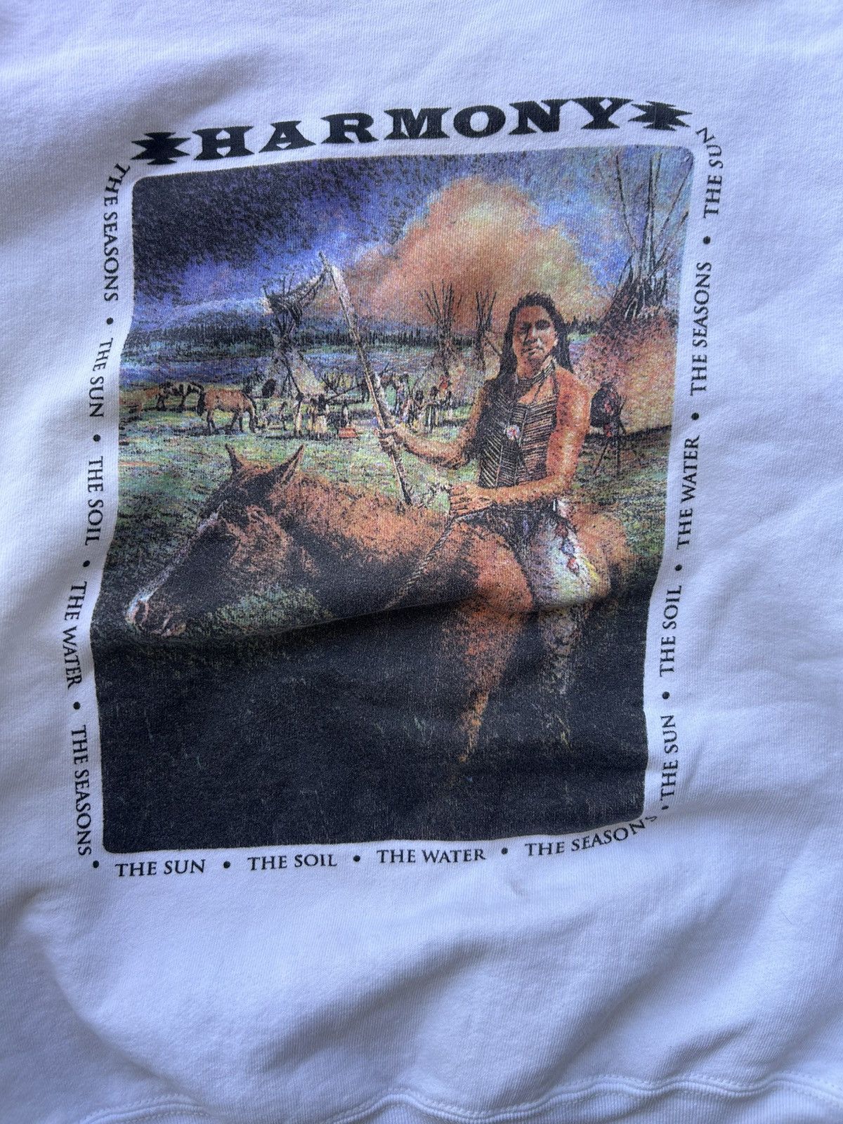 Vintage Vintage 90s Indigenous Sweatshirt Size US M / EU 48-50 / 2 - 3 Thumbnail