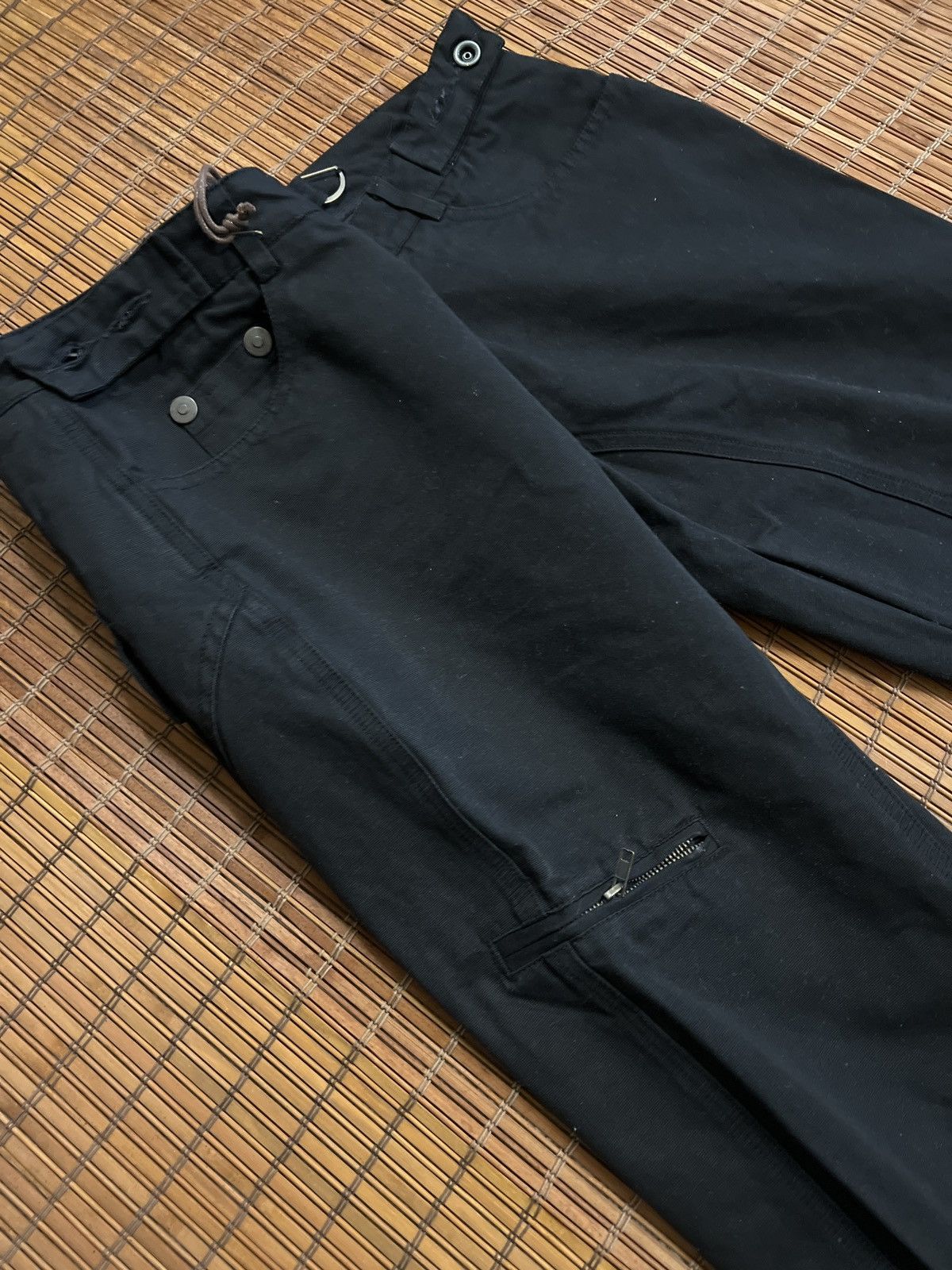 Other Les folies de pigalle black ultra low waist denim jeans Size 30" / US 8 / IT 44 - 9 Thumbnail