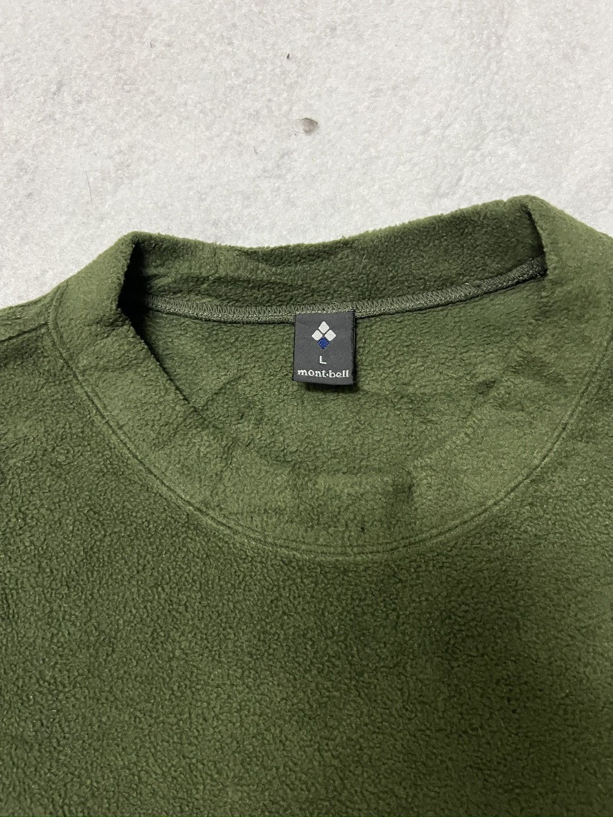 Montbell 523. Montbell Fleece Crewneck Pullover Outdoor Style Size US L / EU 52-54 / 3 - 3 Thumbnail