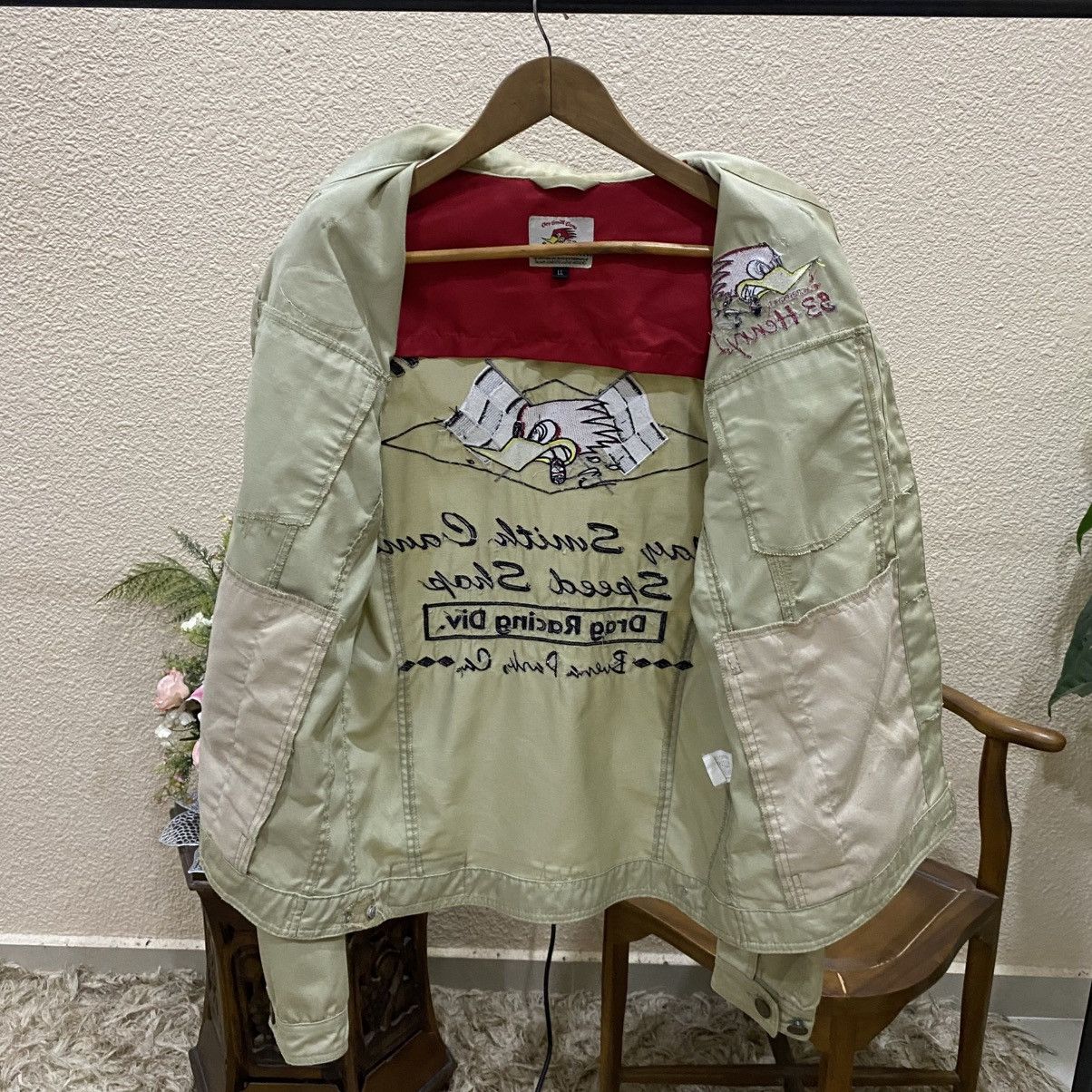 Vintage ☀️Vintage Rod & Custom embroidered logo racing jacket Size US M / EU 48-50 / 2 - 13 Thumbnail
