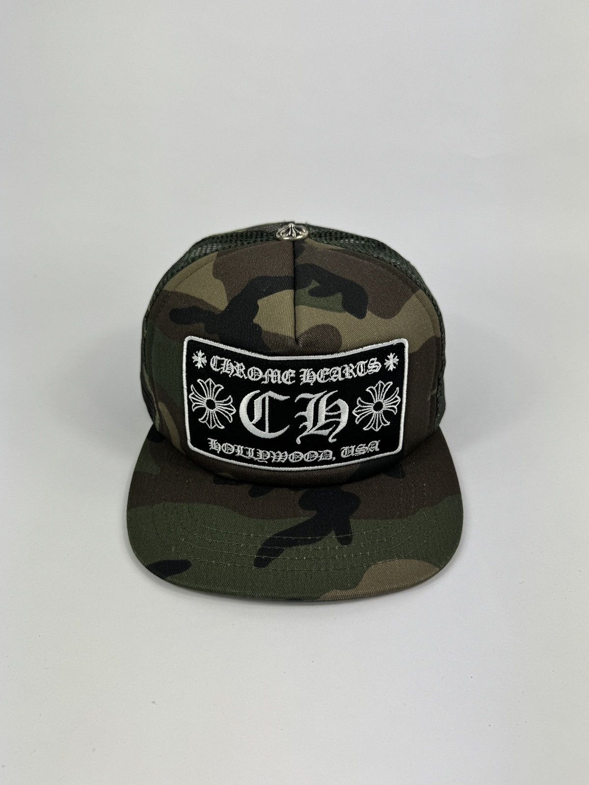 Chrome Hearts LOGO CAMO TRUCKER CAP Size ONE SIZE - 3 Thumbnail