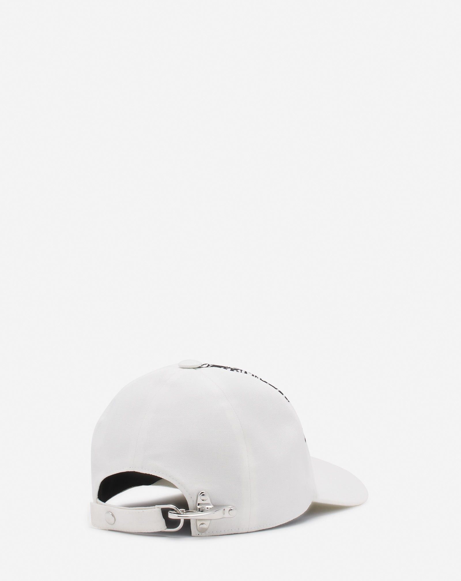 Lanvin o1mle0825 Size: 60cm Eagle Cotton Cap / Hat in White Size ONE SIZE - 4 Thumbnail