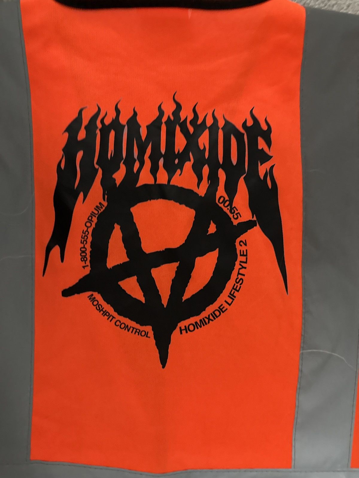 HXG Homixide gang HL2 HXG moshpit control 1-800-555-OPIUM Vest Size US M / EU 48-50 / 2 - 5 Thumbnail