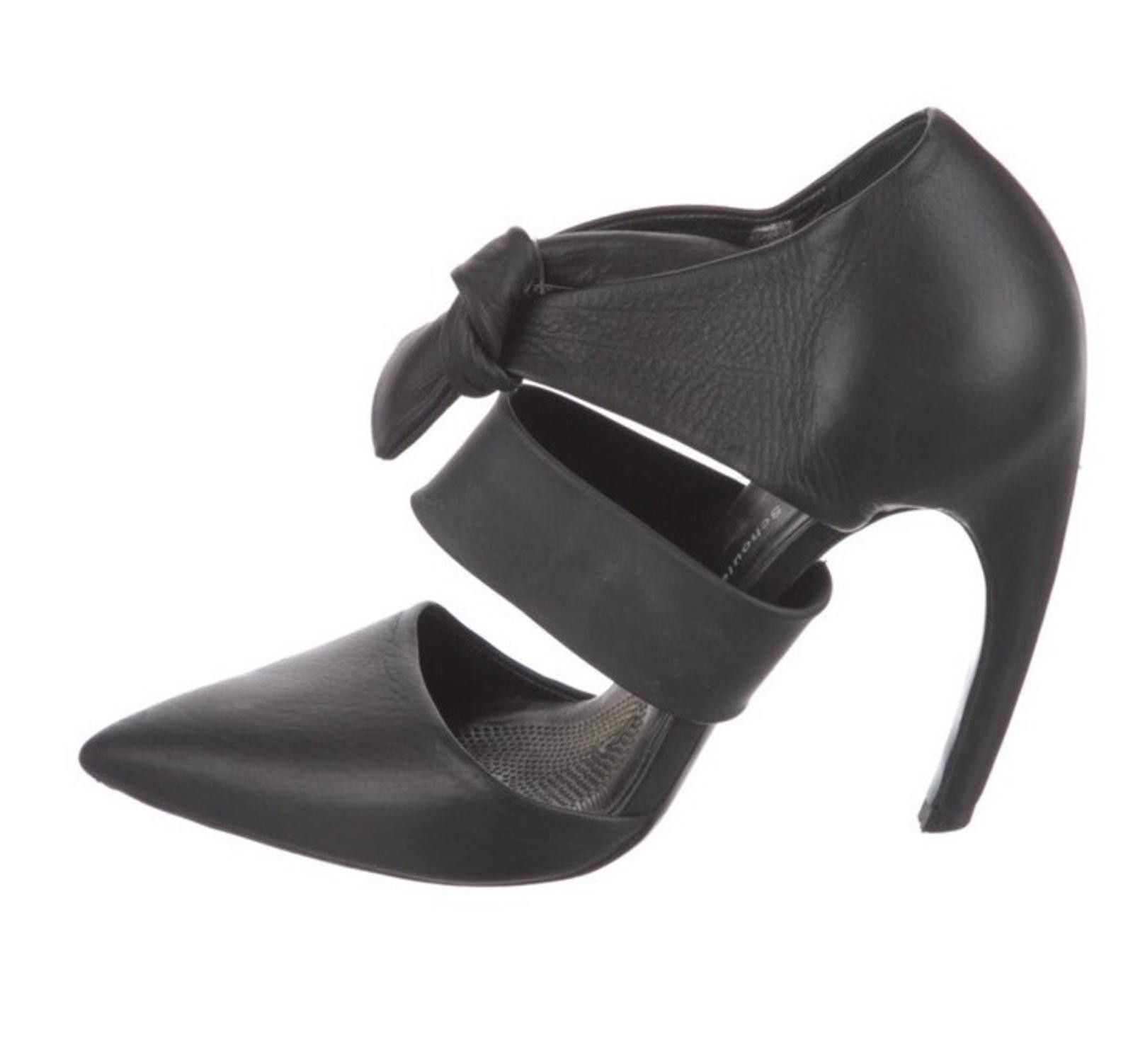 Other Proenza Schouler Black studded leather Sz38.5/US7.5-7 Size US 6.5 / IT 36.5 - 1 Thumbnail