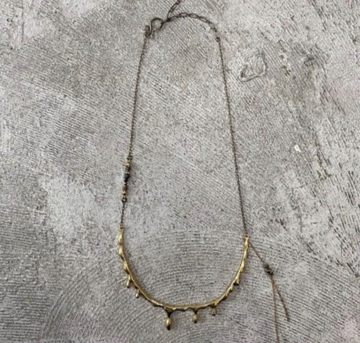 Gunda Gunda Drip Necklace Gold Drop K24 Size ONE SIZE - 2 Thumbnail