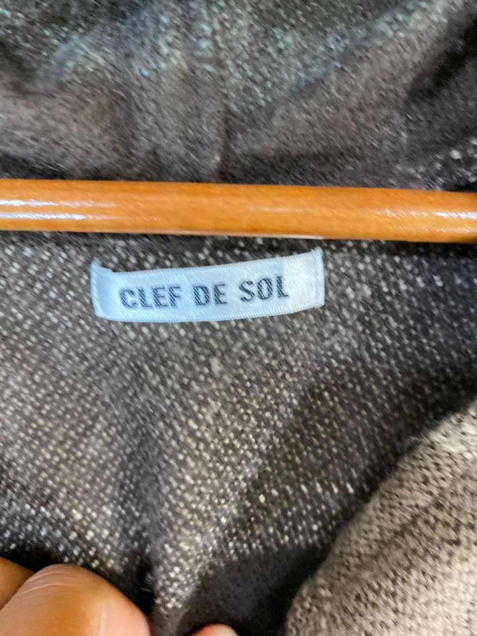 Japanese Brand clef de sol japanese brand poncho navajo style nice design Size ONE SIZE - 5 Thumbnail