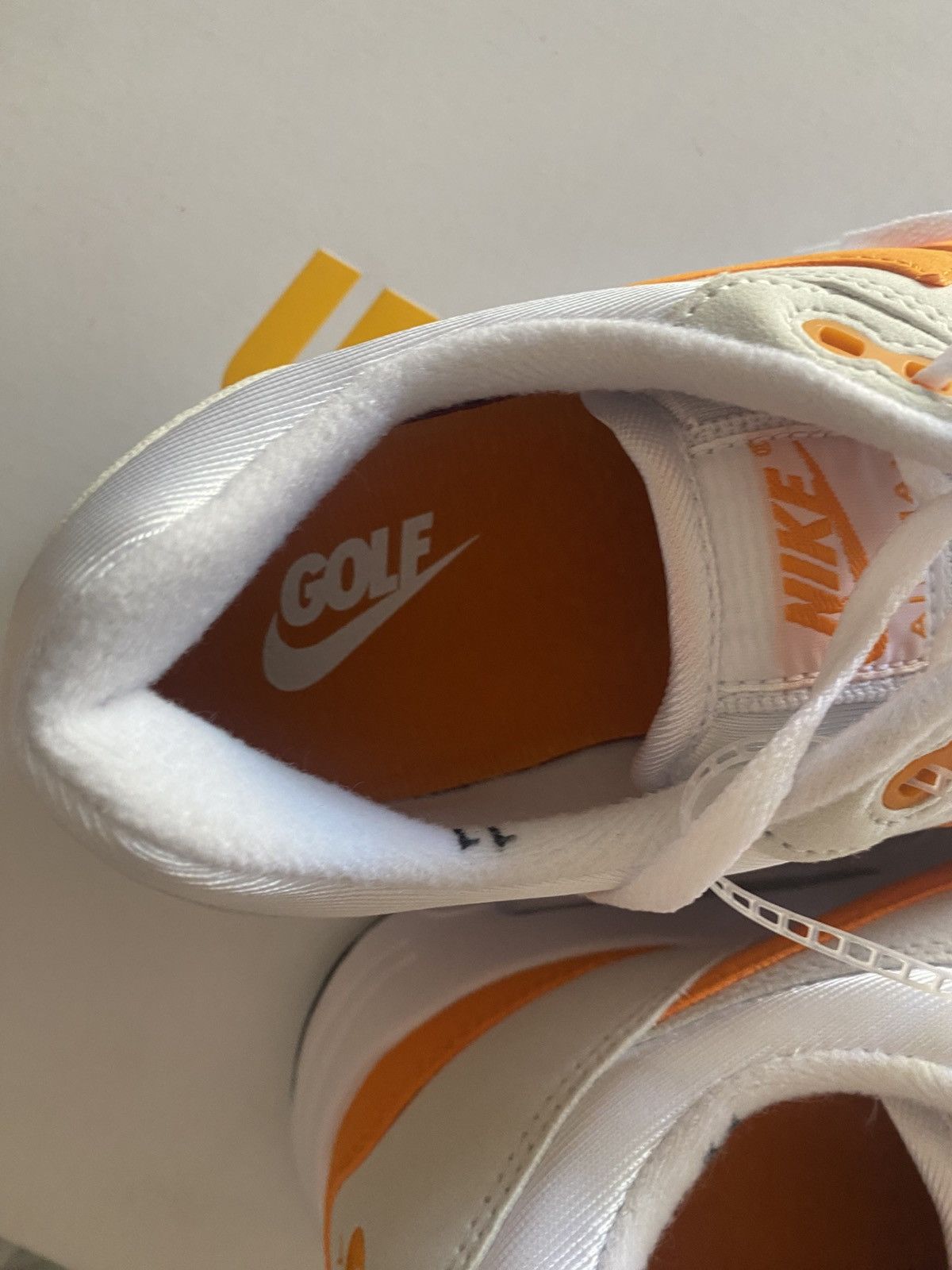 Nike Nike Air Max 1 Orange Golf Size US 11 / EU 44 - 5 Thumbnail