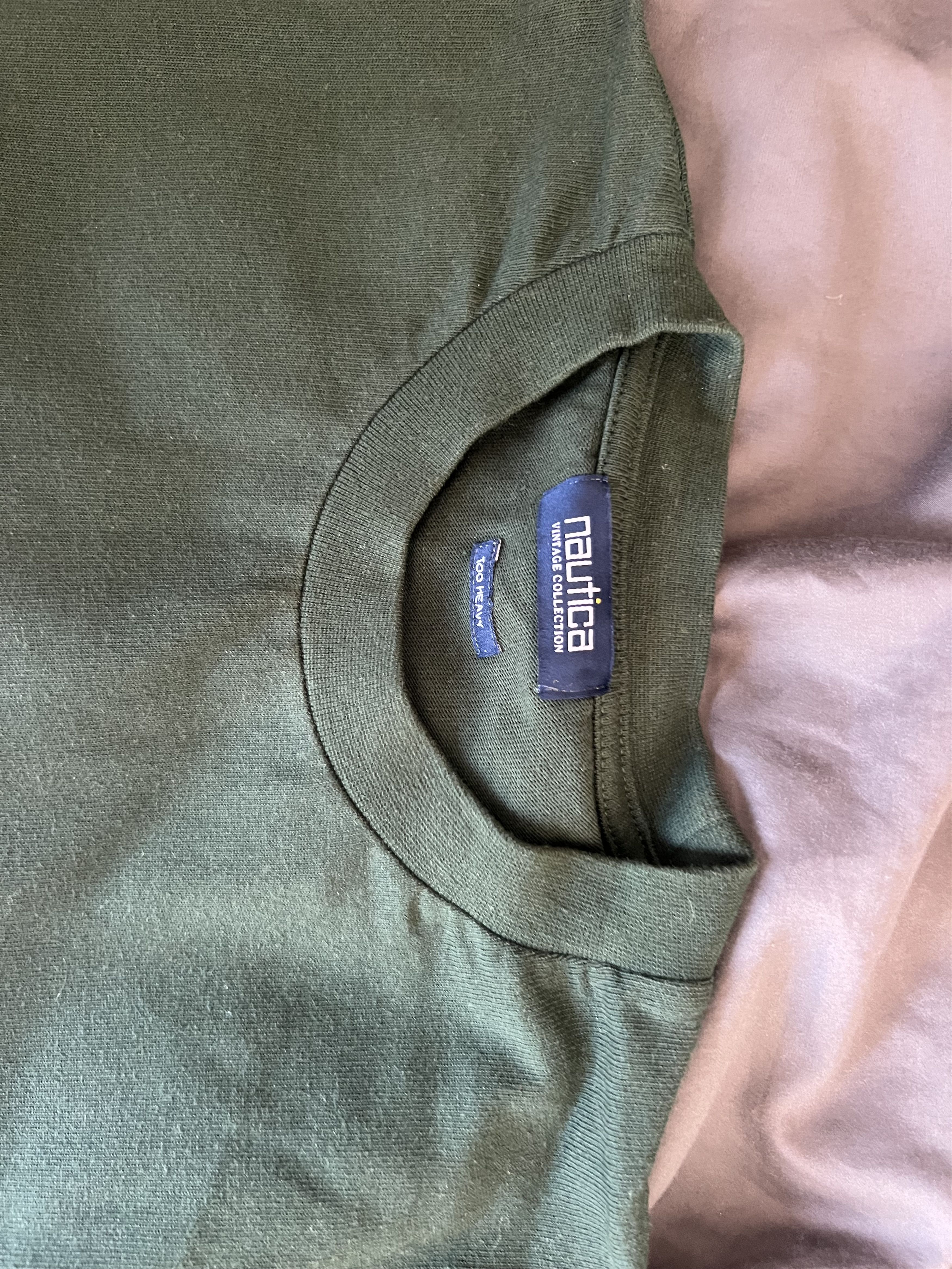 Nautica Nautica Green T-Shirt – M/L – Oversized Fit – Vintage USA Size US M / EU 48-50 / 2 - 3 Thumbnail