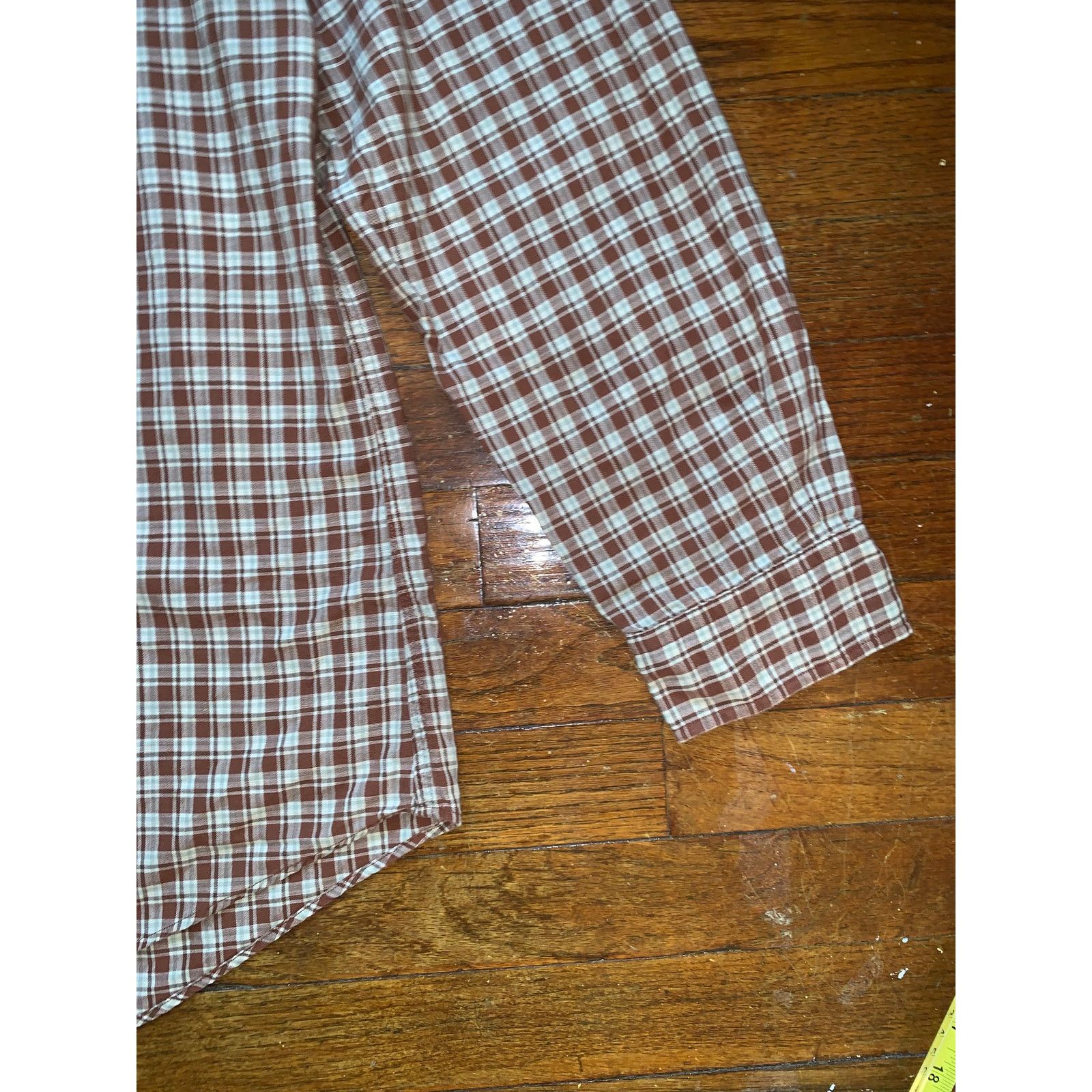 Polo Ralph Lauren Vintage Polo Ralph Lauren Brown Check Shirt XL Button Down Size US XL / EU 56 / 4 - 7 Thumbnail