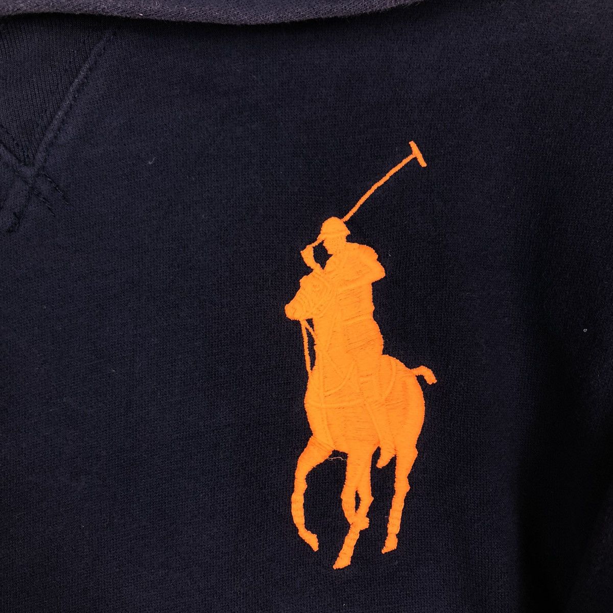 Polo Ralph Lauren 🔥Vintage Polo Ralph Lauren Big Pony Hoodie Pull Over Size US L / EU 52-54 / 3 - 14 Thumbnail