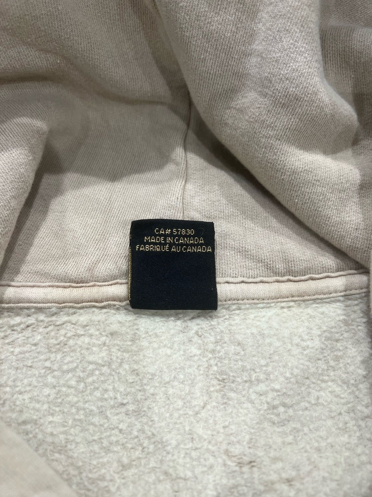 October's Very Own OVO Garment Dye Hoodie Putty Size: XXL Size US XXL / EU 58 / 5 - 5 Thumbnail