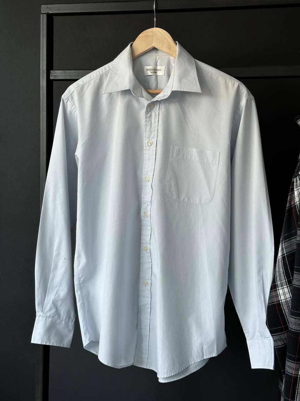 Yves Saint Laurent Vintage Yves Saint Laurent YSL Shirt Button Up Size US L / EU 52-54 / 3 - 3 Thumbnail