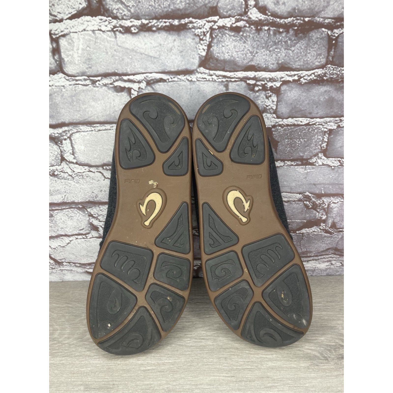 Olukai Olukai Wool Gray Wool Fabric Casual Slip On Casual Sneakers Size US 11 / EU 44 - 6 Thumbnail