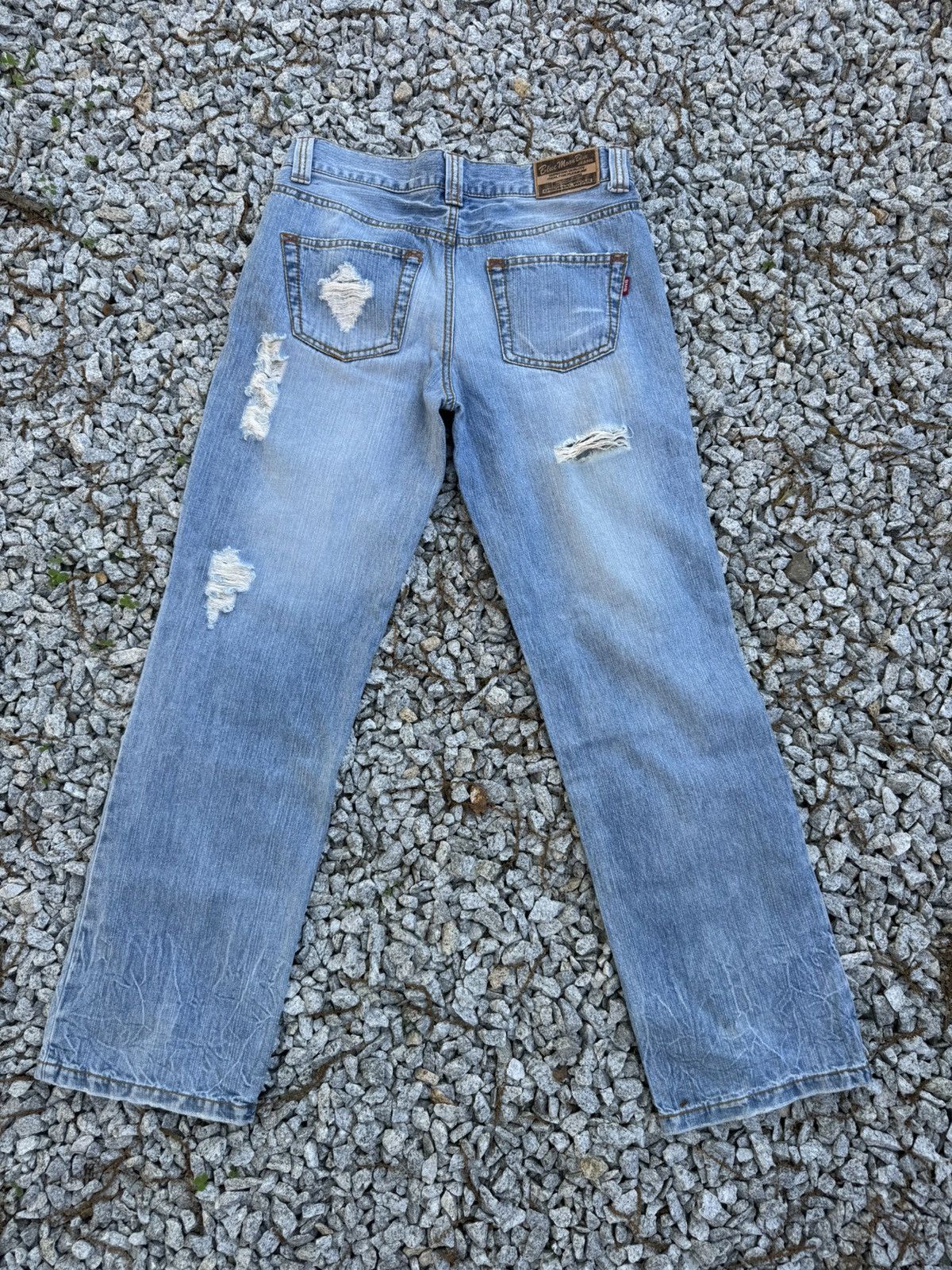 Japanese Brand Vintage Blue Moon Blue Jeans Size US 30 / EU 46 - 6 Thumbnail