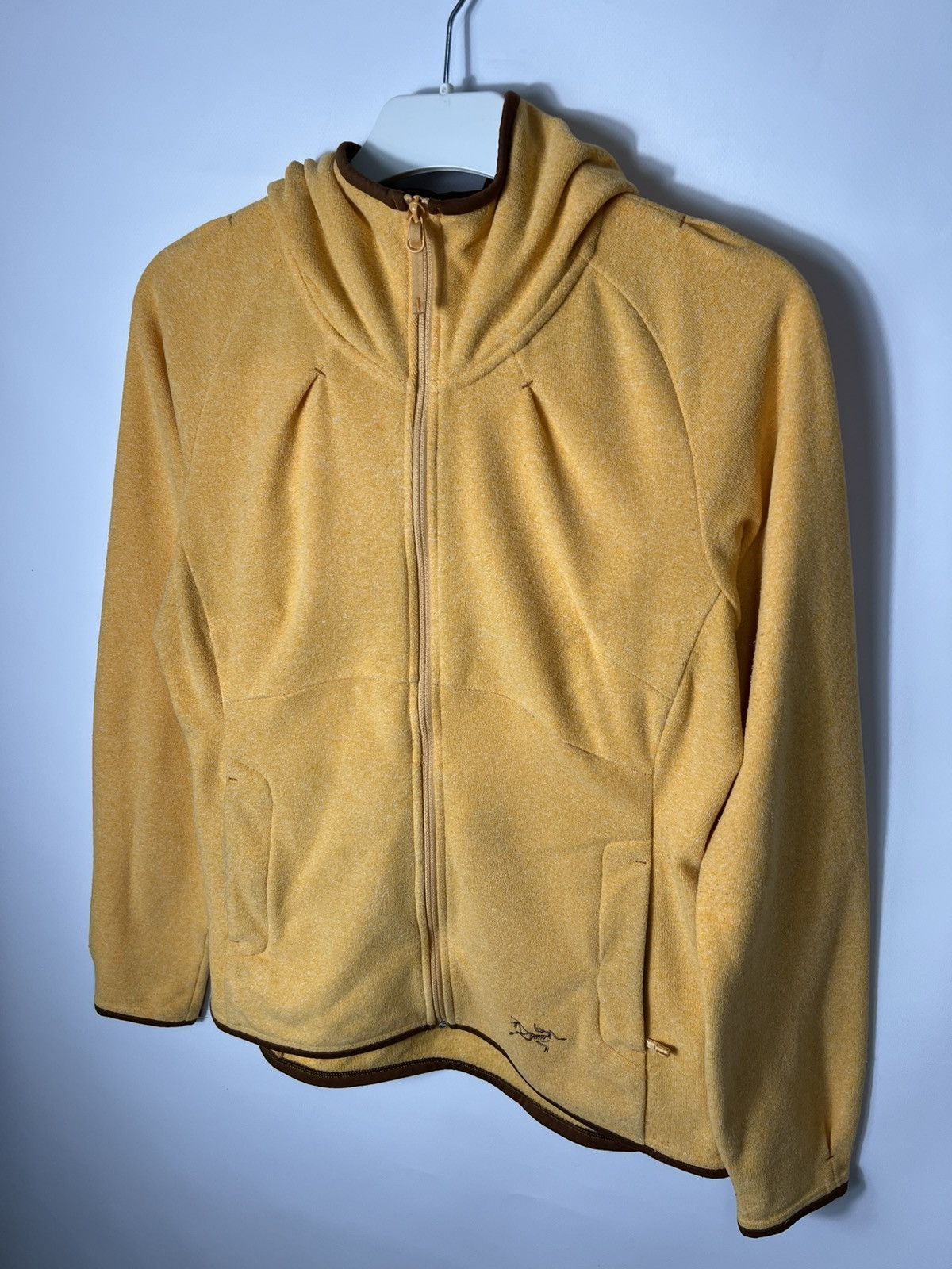Arc'teryx Vintage y2k Arc'teryx Women's Orange Full Zip Fleeced Hoodie Size S / US 4 / IT 40 - 3 Thumbnail