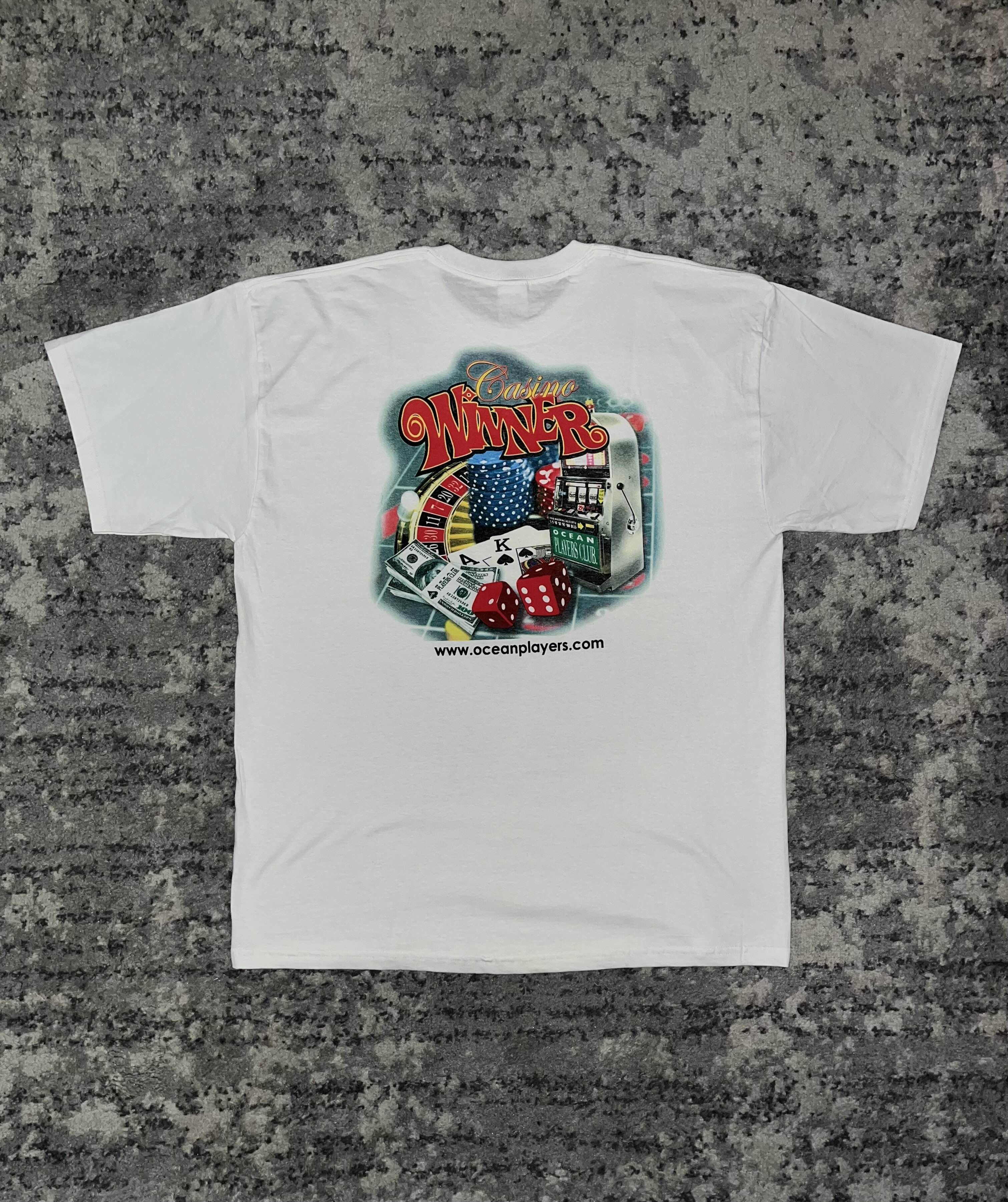 Vintage Vintage Y2K Casino Winner Graphic Shirt Size US XL / EU 56 / 4 - 1 Thumbnail