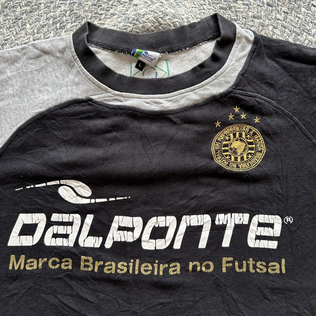 Vintage DALPONTE BRASIL FUTSAL LONG SLEEVE Size US M / EU 48-50 / 2 - 4 Thumbnail