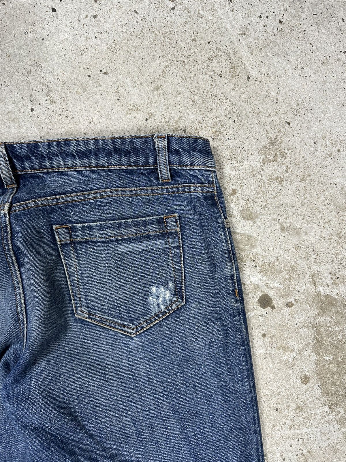Prada Prada Straight Fit Tab Blue Denim Pants Jeans Size US 30 / EU 46 - 23 Thumbnail