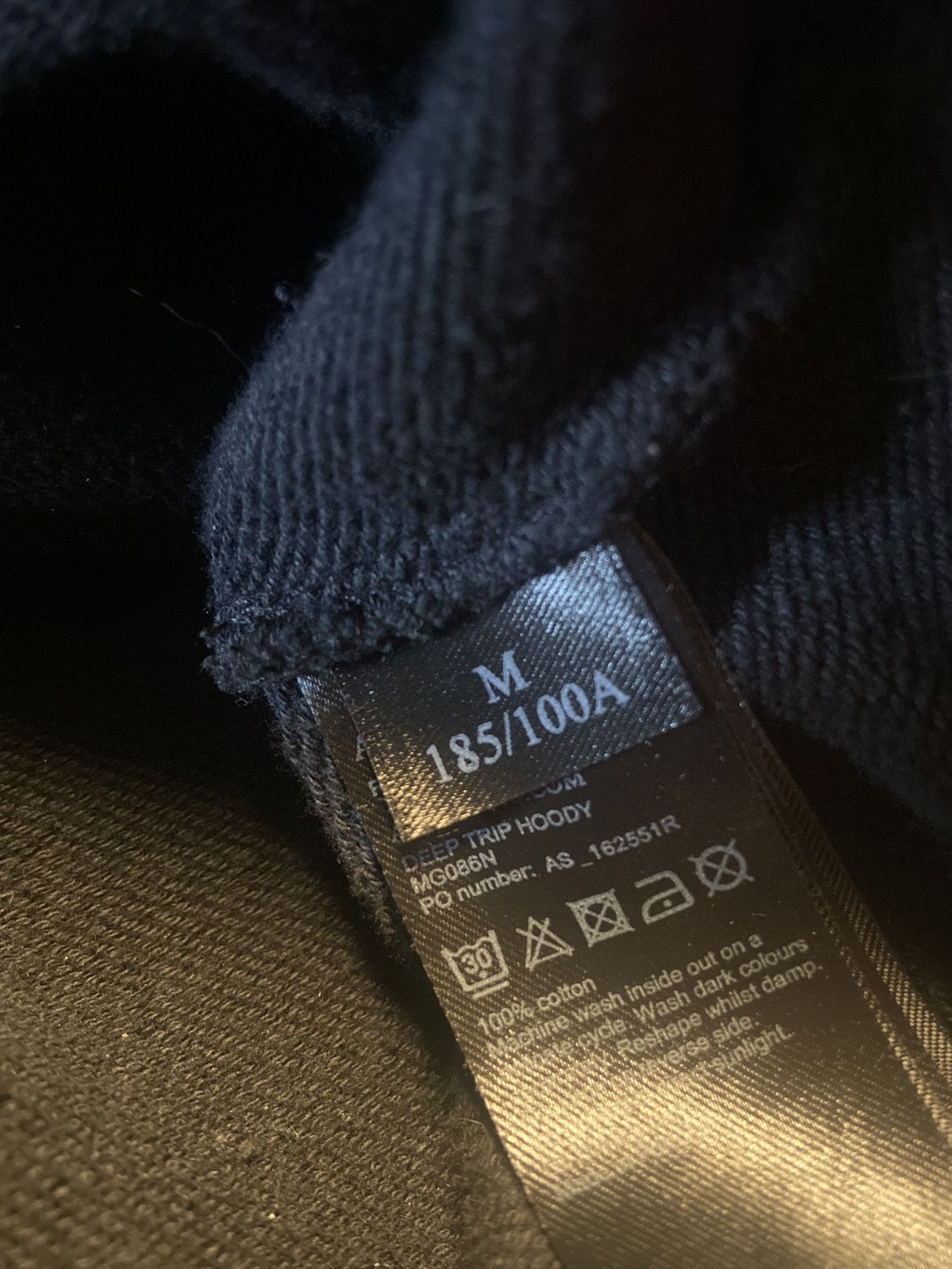 Allsaints AllSaints Deep Trip Band Hoodie in Black Size US M / EU 48-50 / 2 - 4 Thumbnail