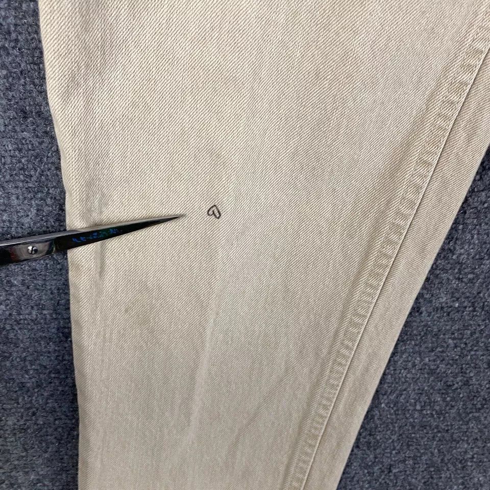 L.L. Bean LL Bean Jeans Women's 8 Regular Relaxed Original Fit Beige Size 30" / US 8 / IT 44 - 2 Thumbnail