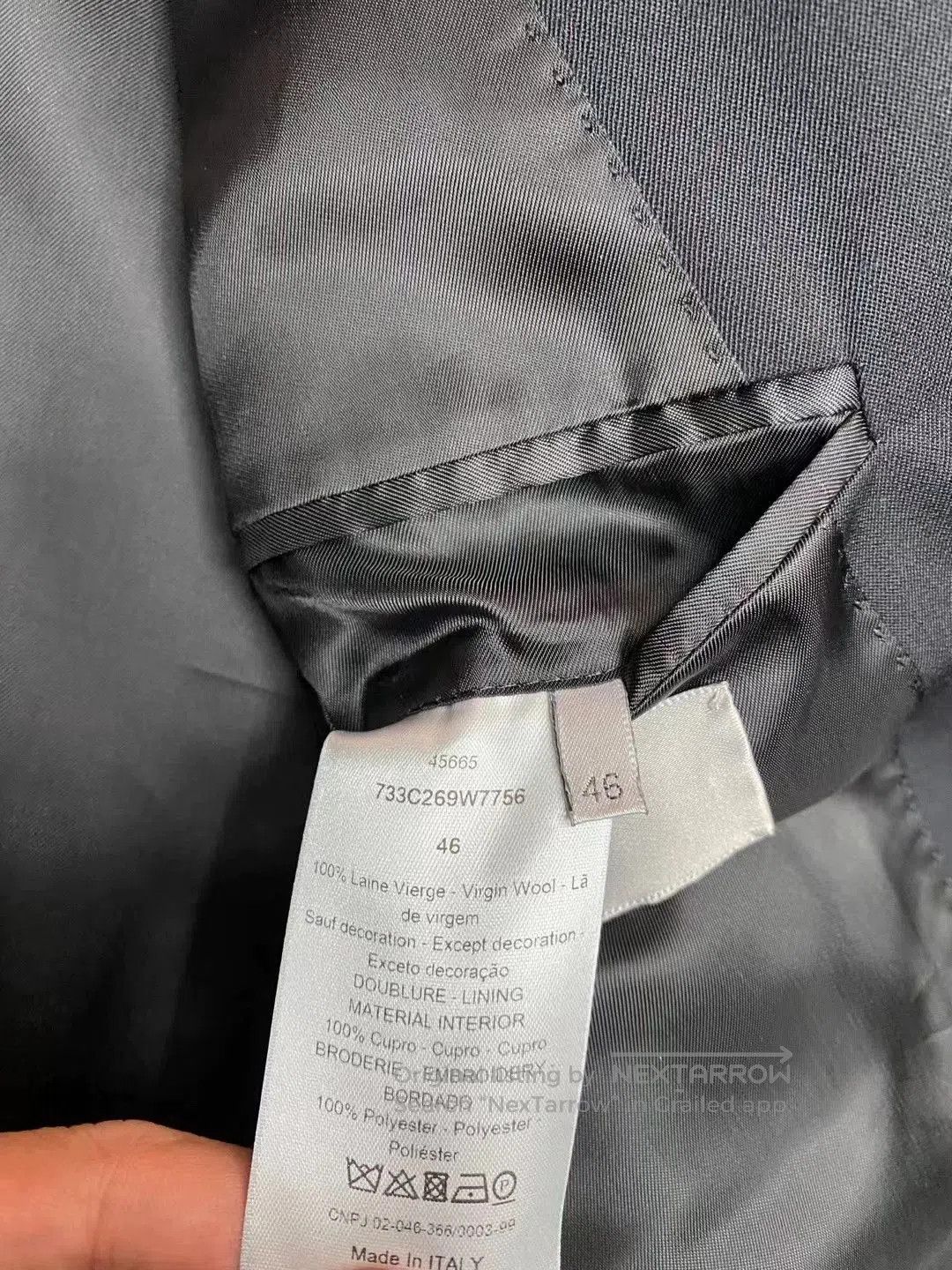 Dior Dior Homme Striped Blazer Size 46. Size US S / EU 44-46 / 1 - 4 Thumbnail