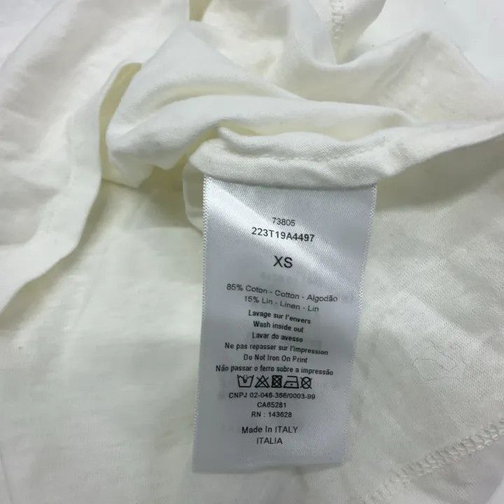 Dior Dior Logo Print Casual T-Shirt for Women 0079-2507 Size XS / US 0-2 / IT 36-38 - 4 Thumbnail