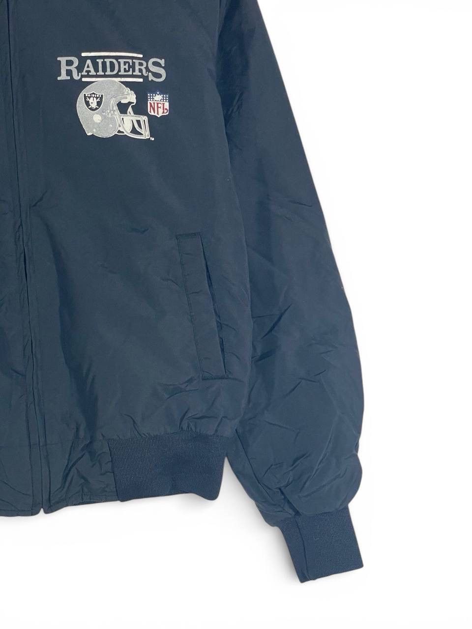Other Vintage 90s los angeles raiders oakland riversable jacket M Size US M / EU 48-50 / 2 - 3 Thumbnail
