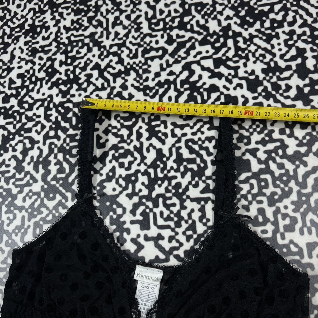 Vintage Vintage Y2K Sexy Mesh Retro Body Doll Night Wear Tank Top Size S / US 4 / IT 40 - 15 Thumbnail