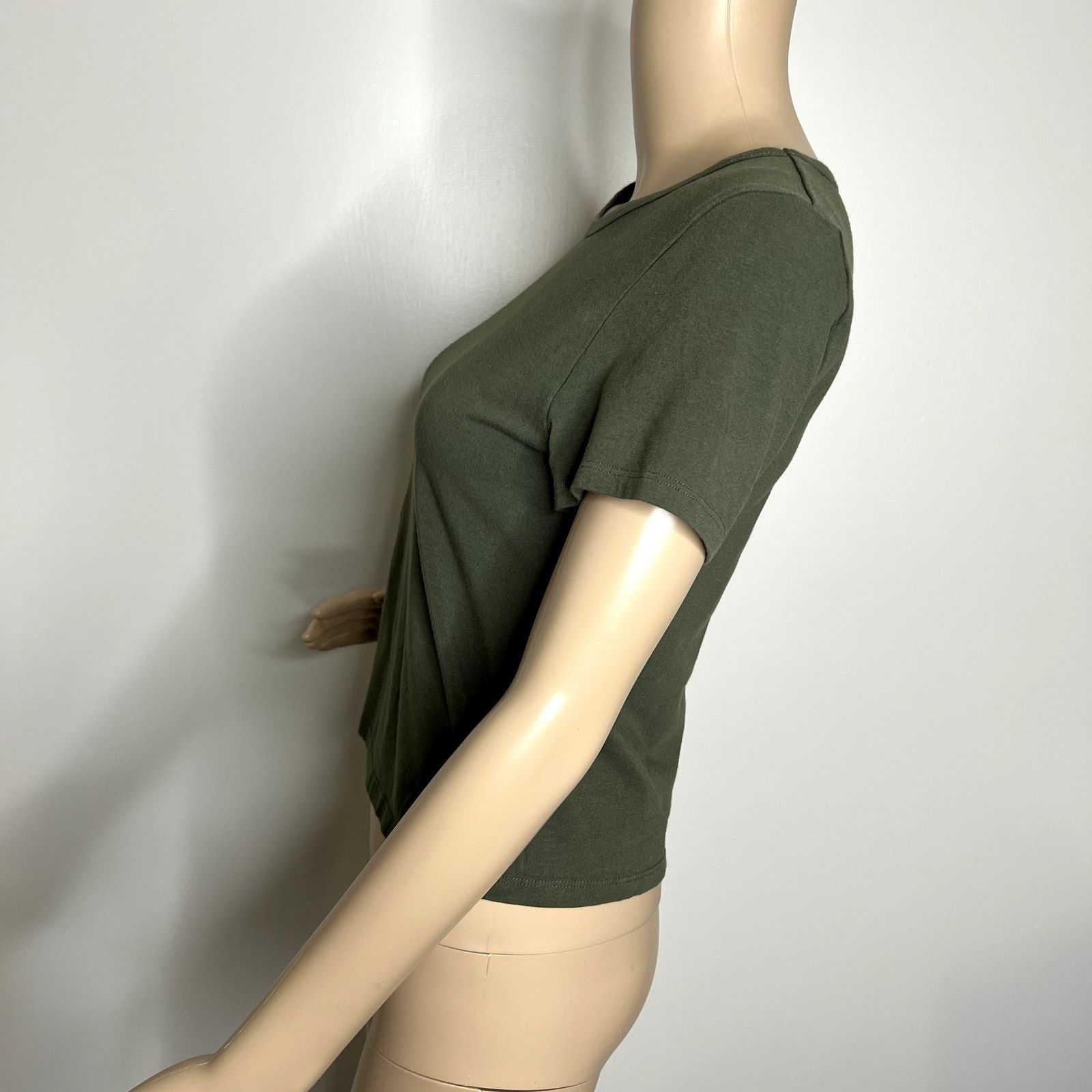 Other Wild Fable Green Short Sleeve Tee Size M / US 6-8 / IT 42-44 - 2 Thumbnail