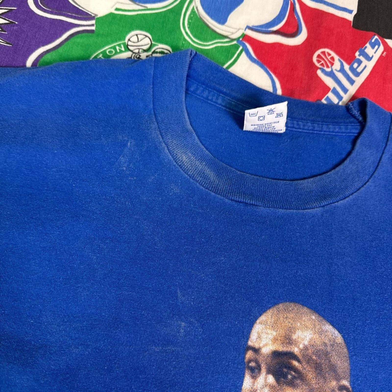 NBA × Salem Sportswear × Vintage VTG 1990s NBA Grant Hill Detroit Pistons Mens Sz XL X-Large Size US XL / EU 56 / 4 - 5 Thumbnail