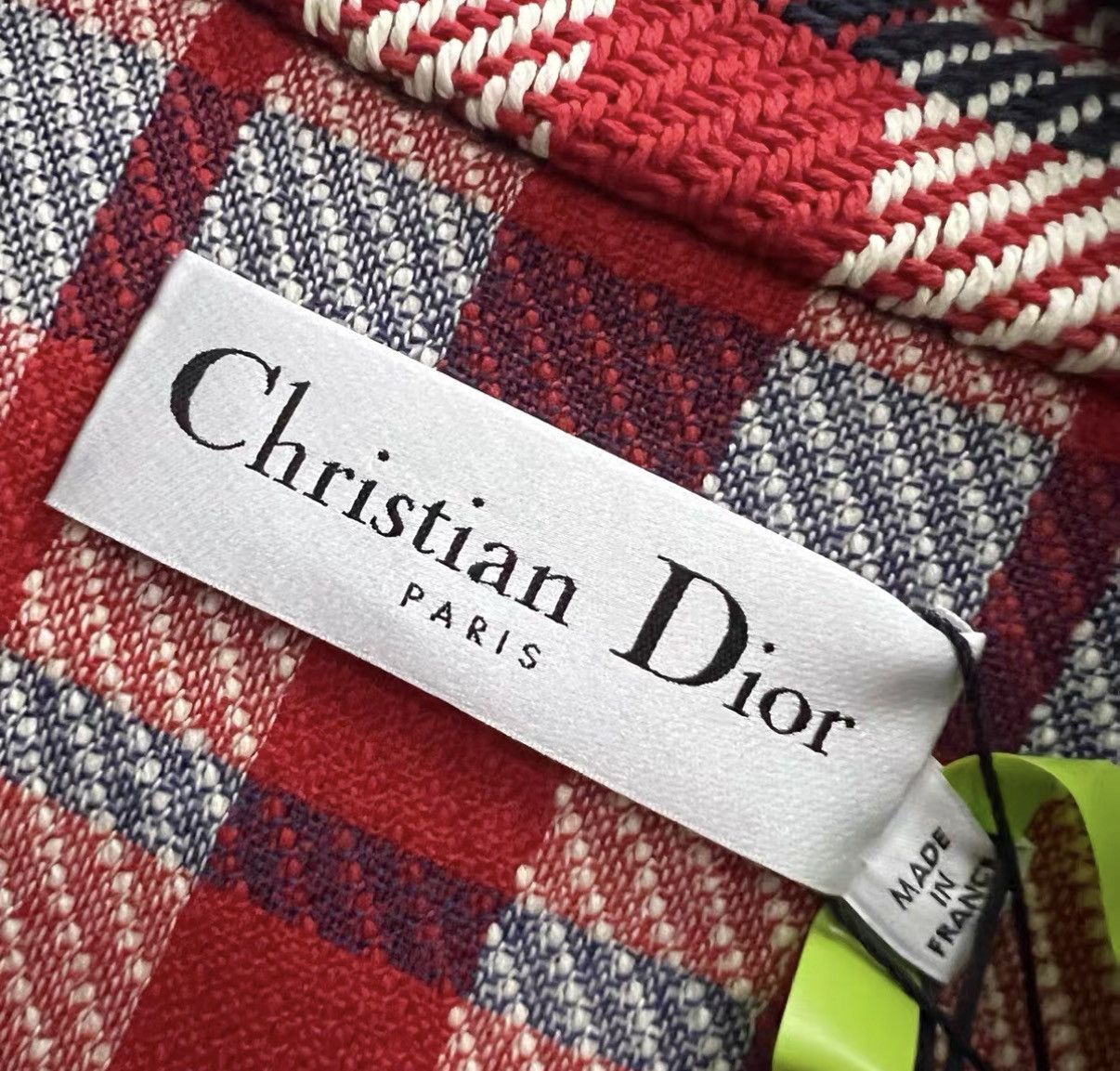 Dior Dior Check Lapel Coat J41 Size S / US 4 / IT 40 - 4 Thumbnail